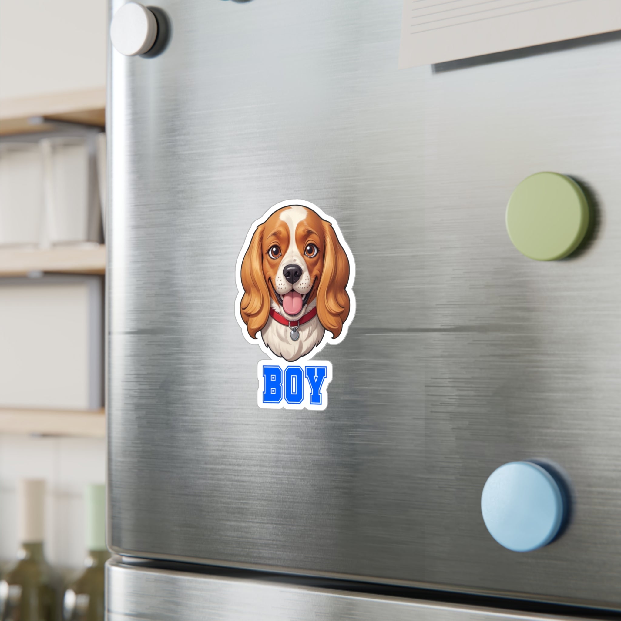 Cavalier - Cocker Boy Vinyl Decals