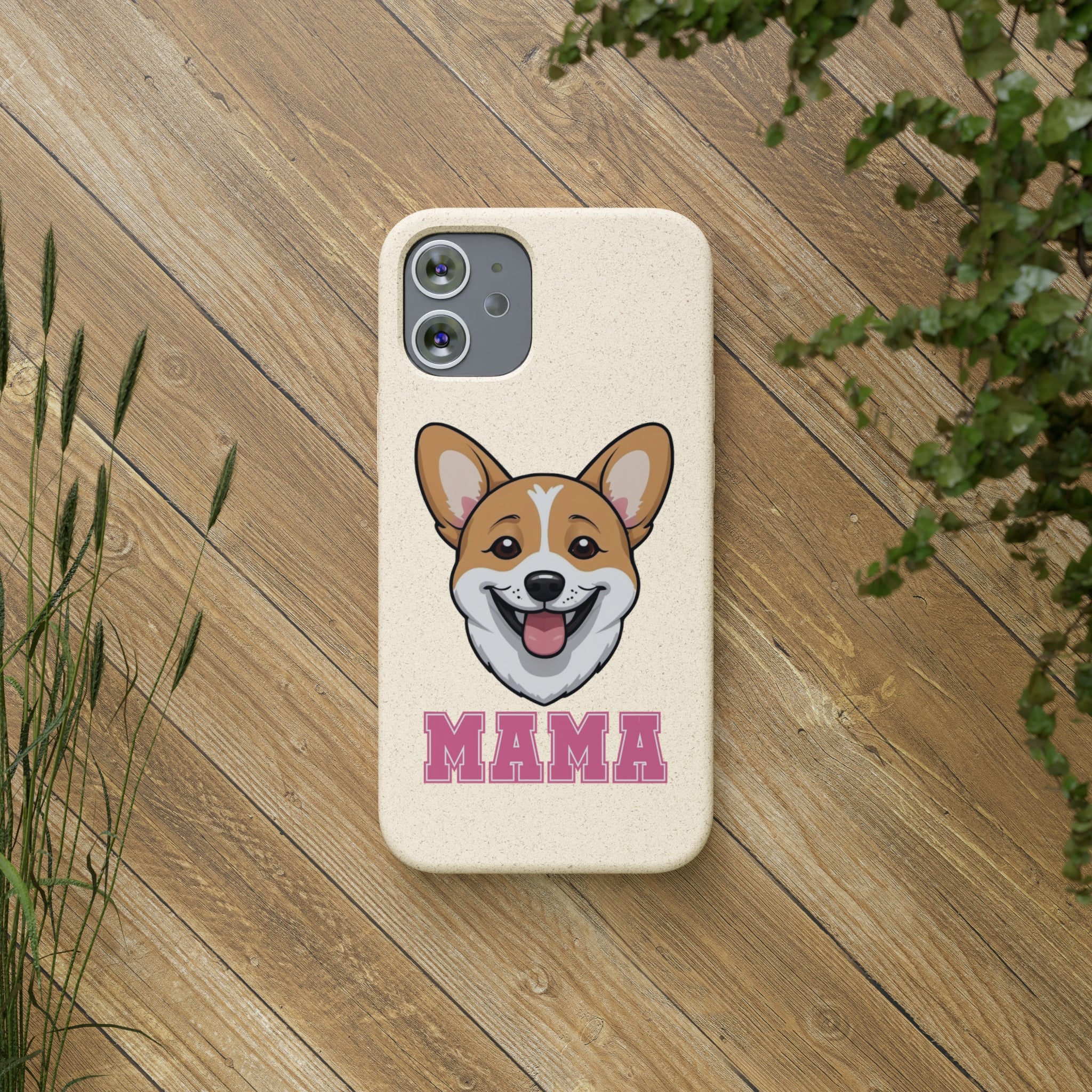 Biodegradable  Corgi Mama Cases