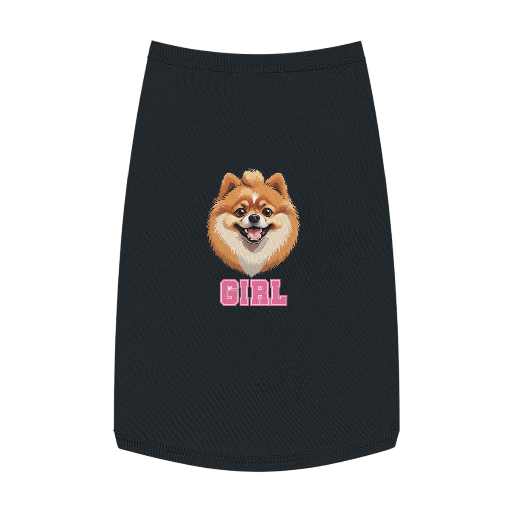 Pomeranian Girl Tank Top