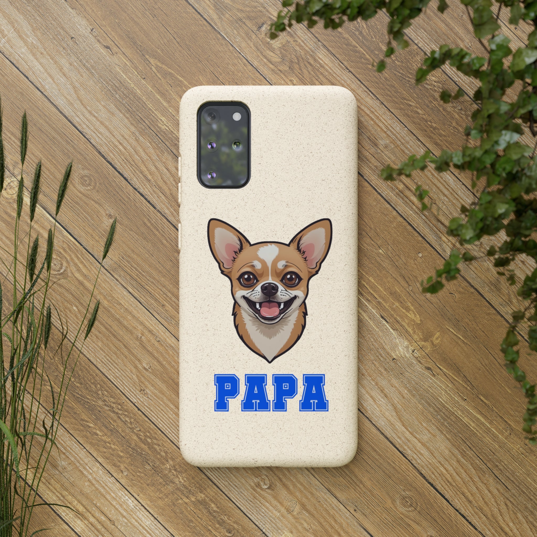 Biodegradable  Chihuahua Papa Cases