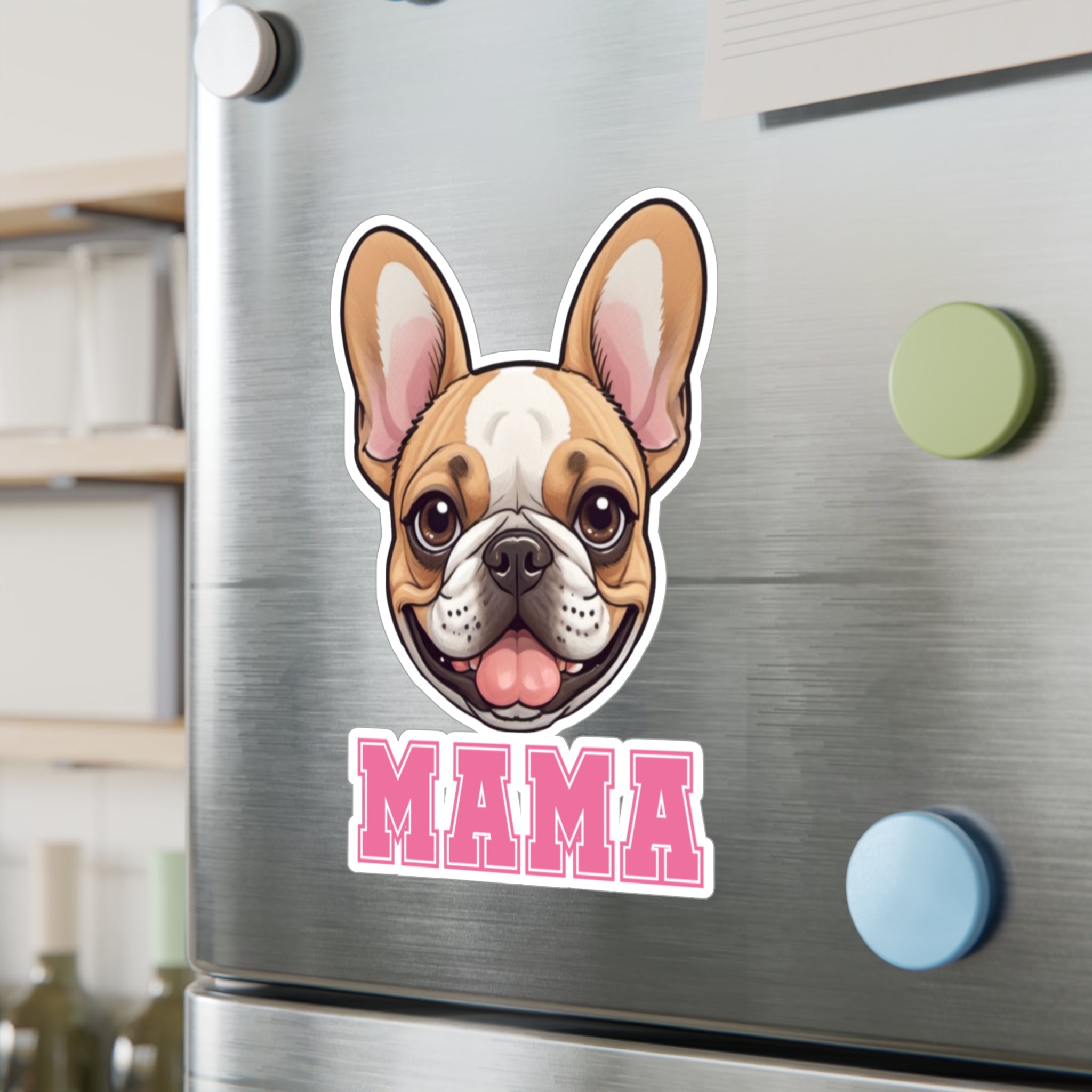 Frenchie Mama Vinyl Decals