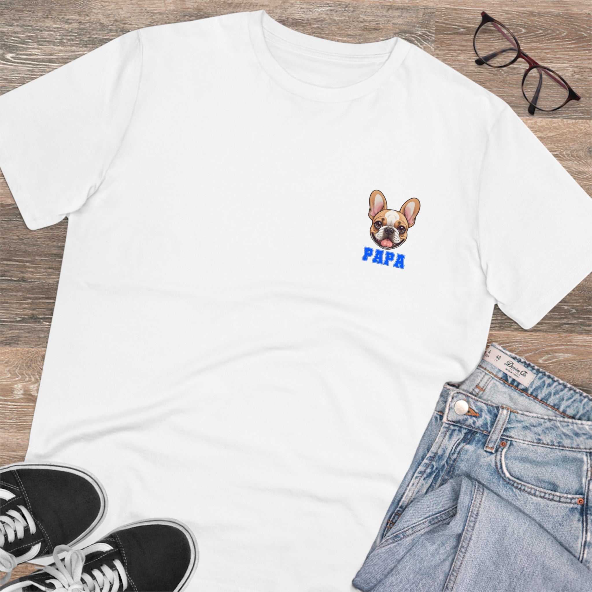 Frenchie Papa T-shirt