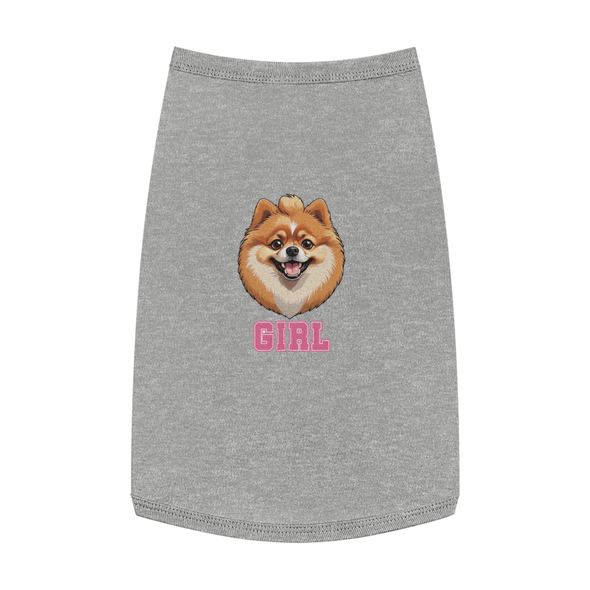 Pomeranian Girl Tank Top