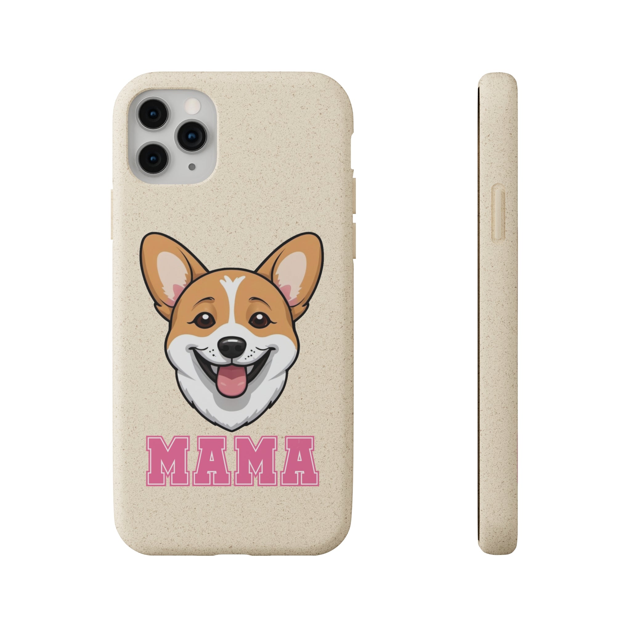 Biodegradable  Corgi Mama Cases