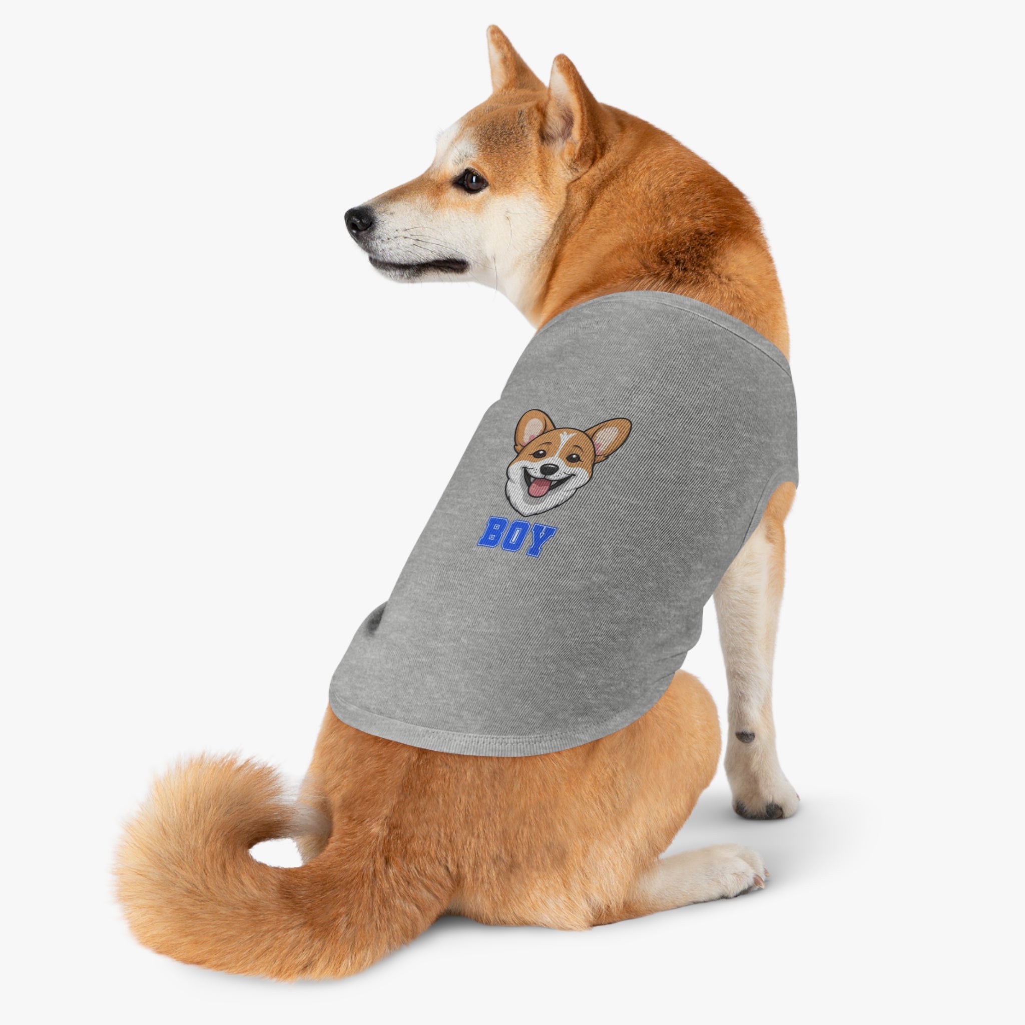 Corgi Boy Tank Top