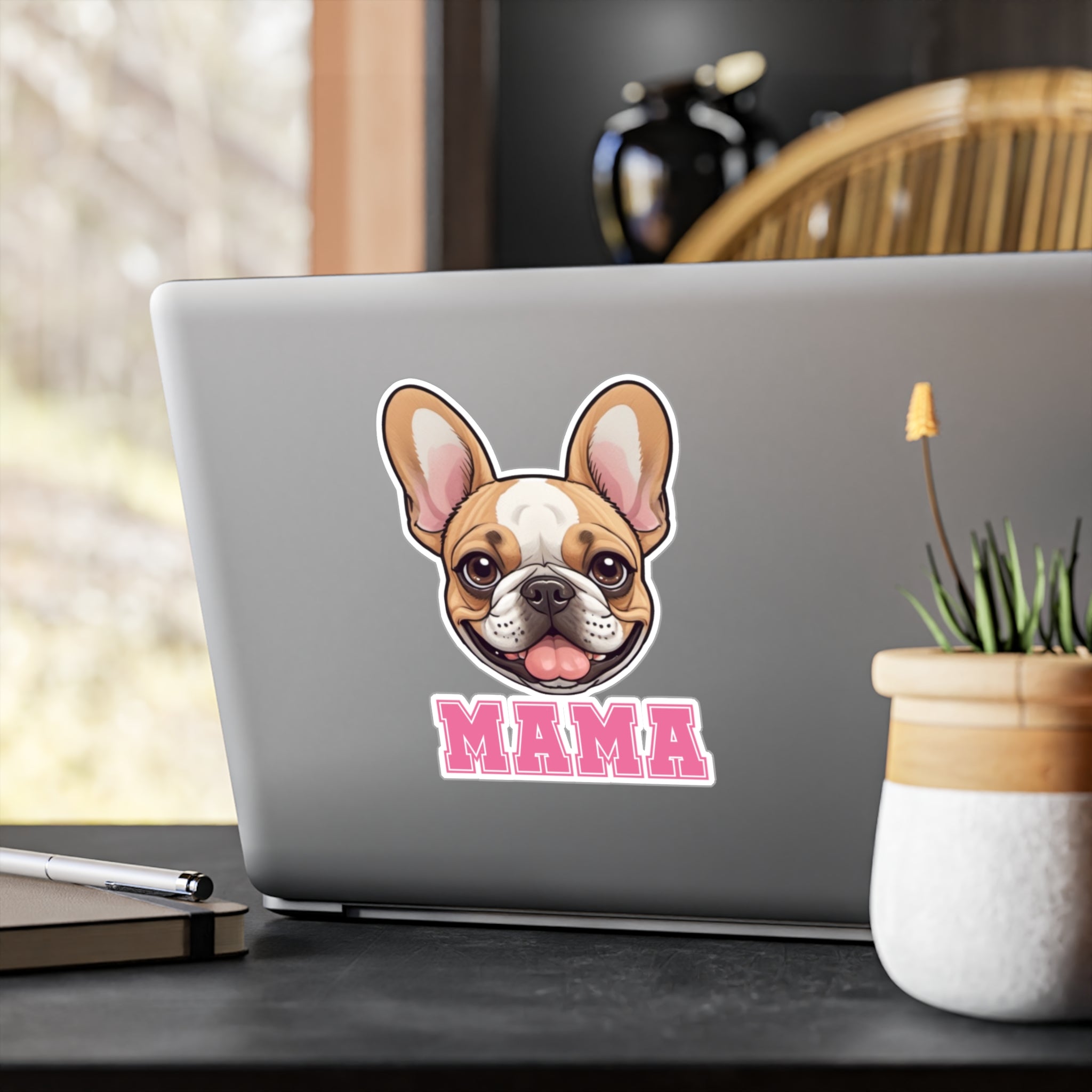 Frenchie Mama Vinyl Decals