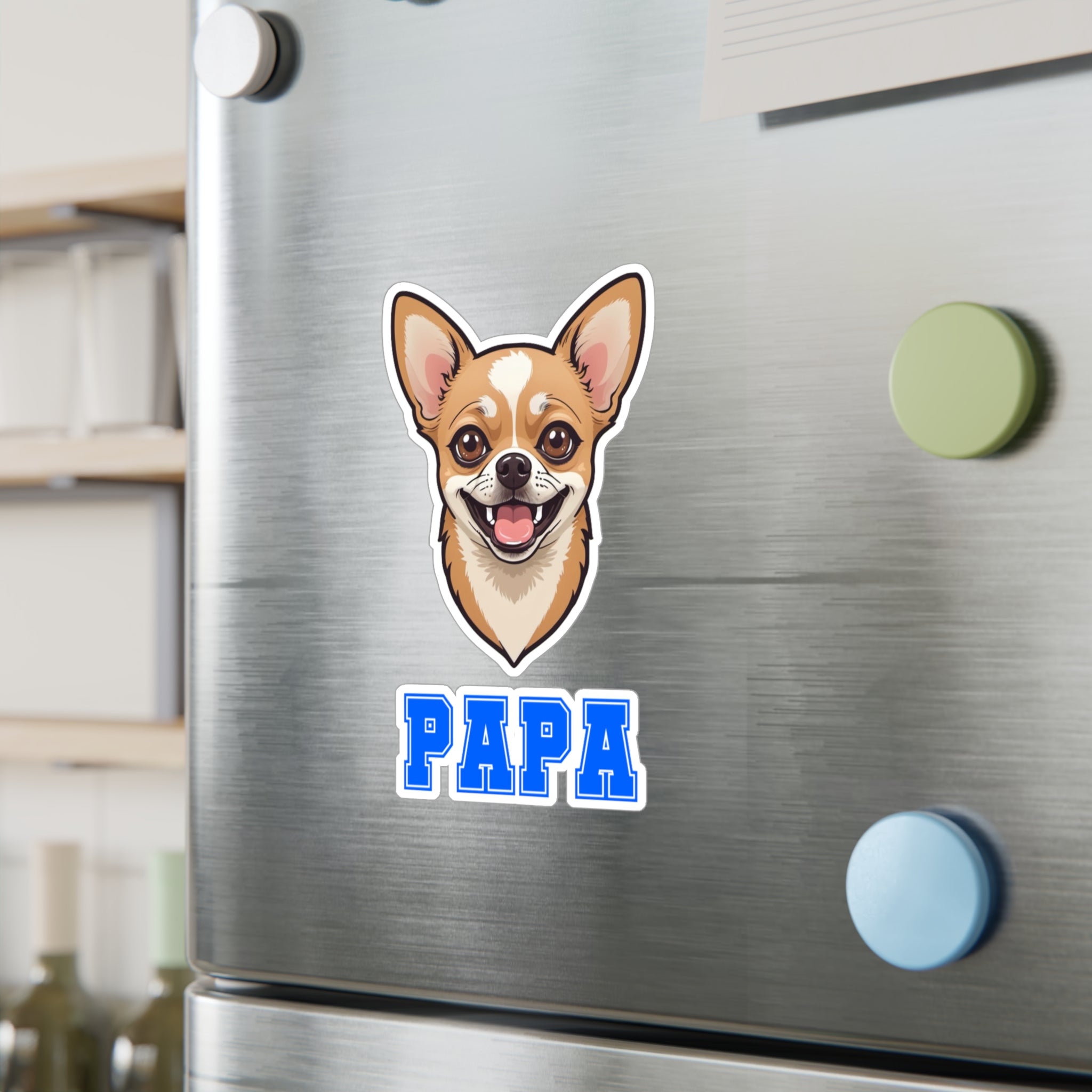 Chihuahua Papa Vinyl Decals