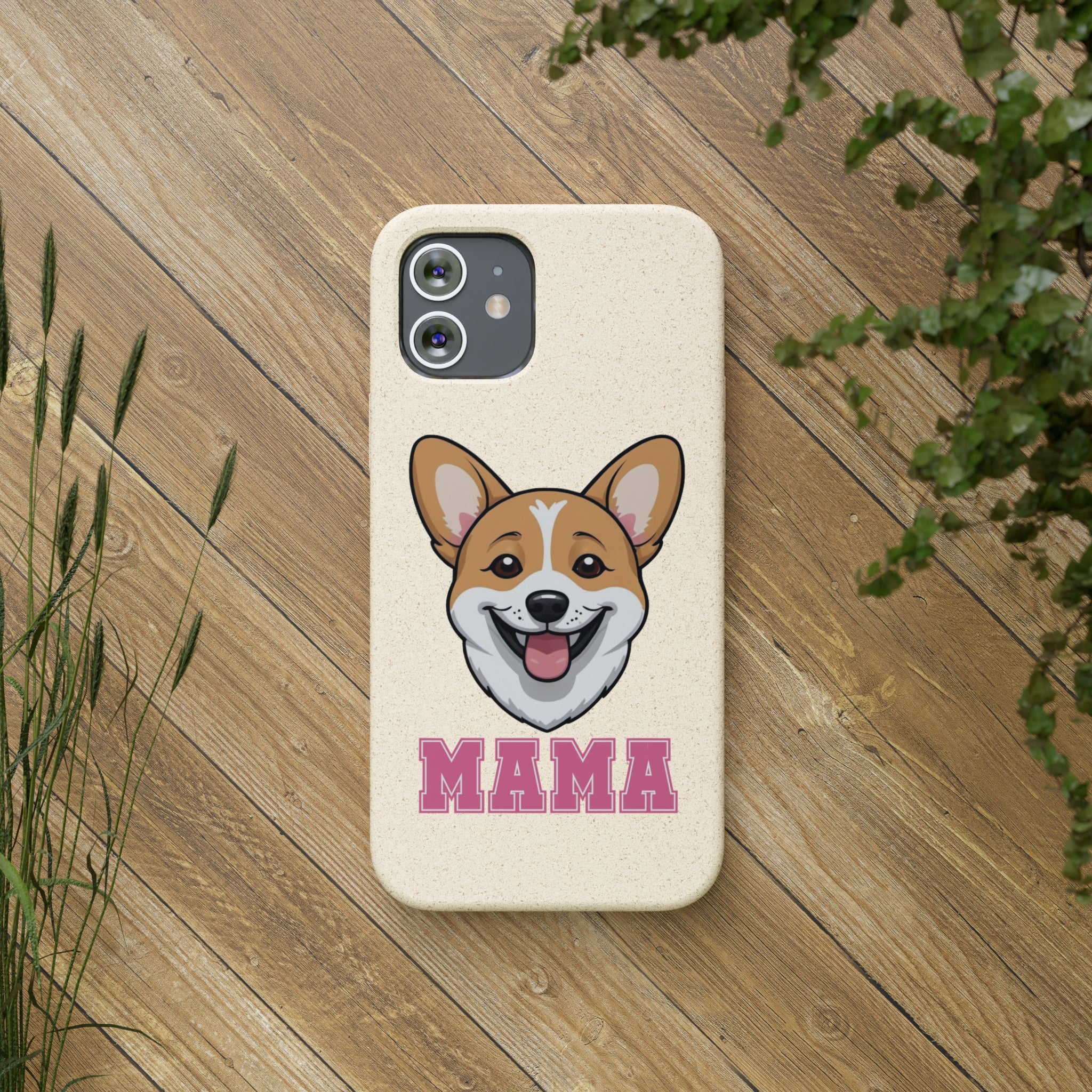 Biodegradable  Corgi Mama Cases