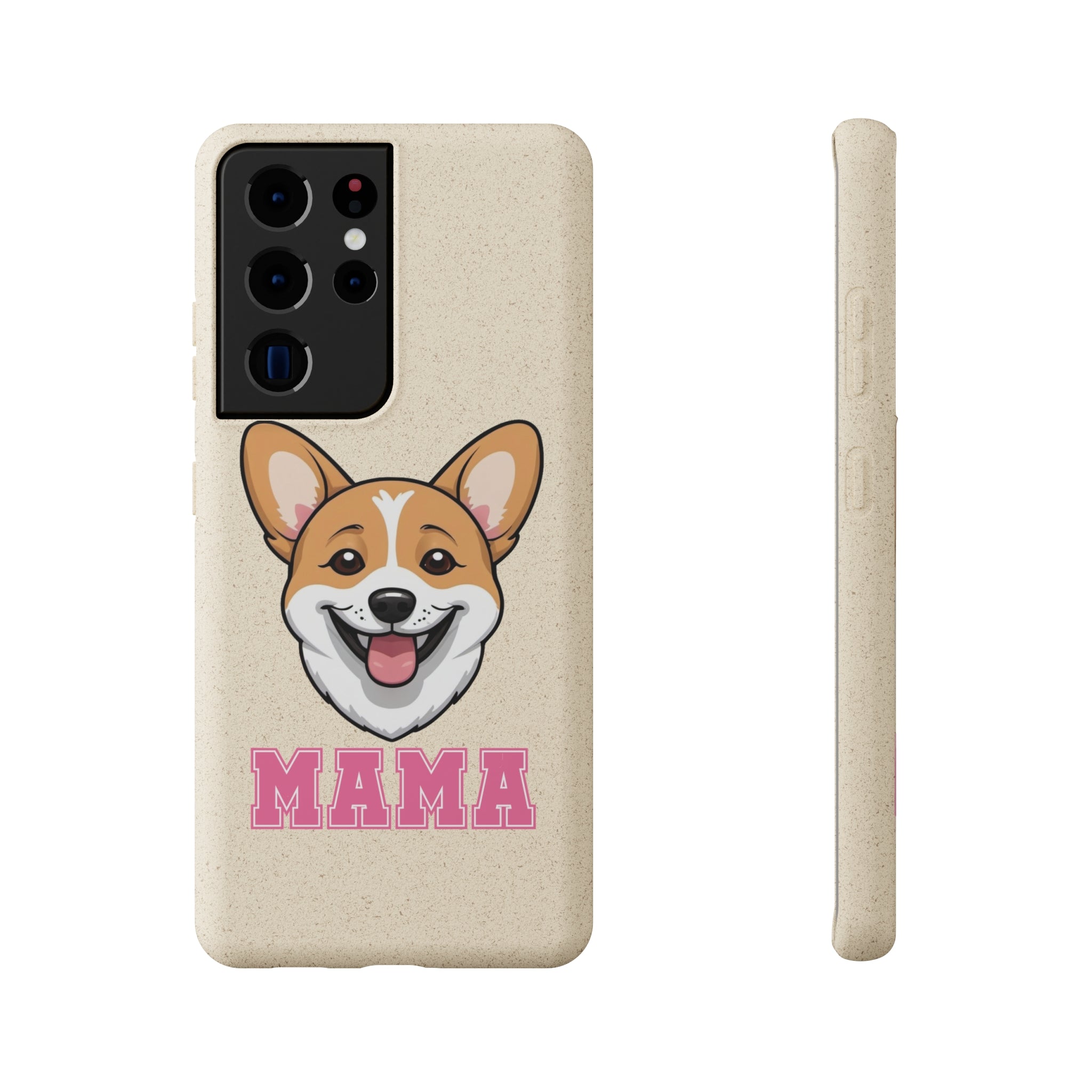 Biodegradable  Corgi Mama Cases