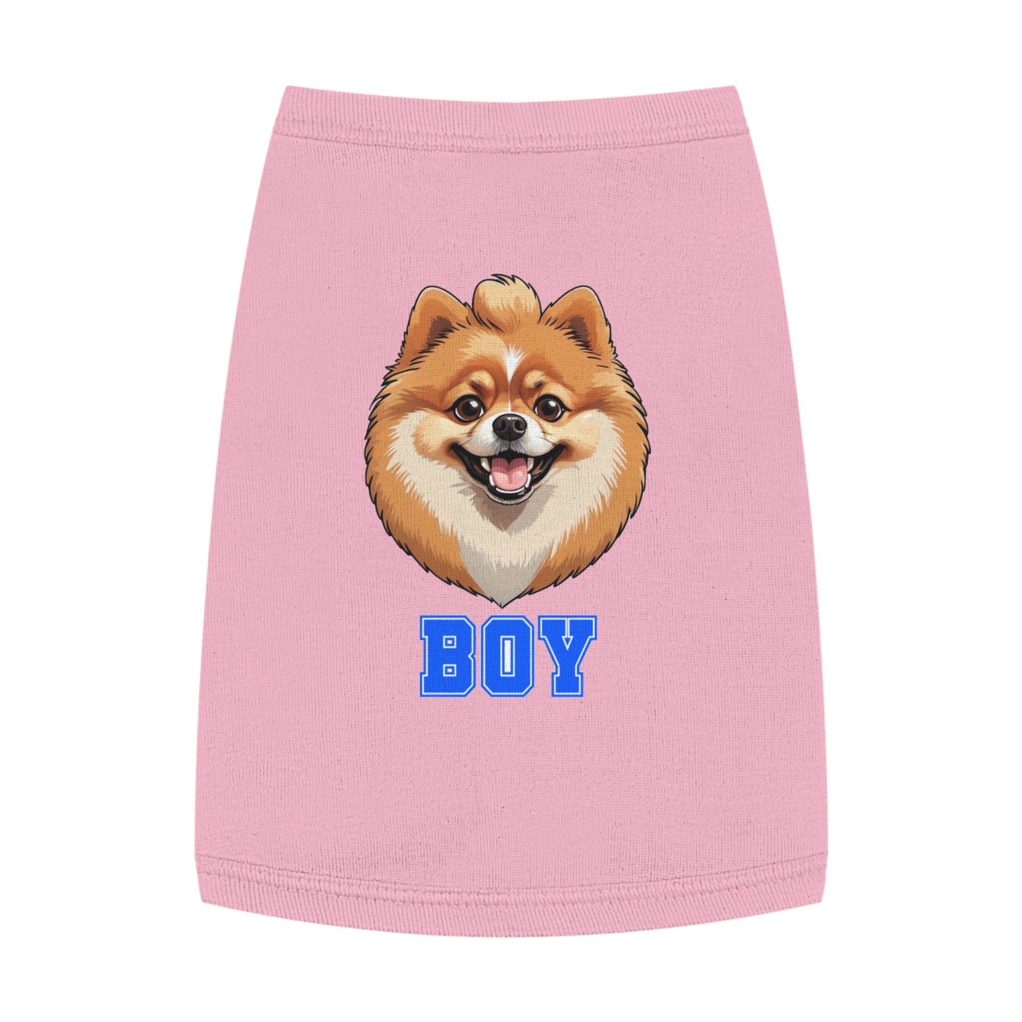 Pomeranian Boy Tank Top