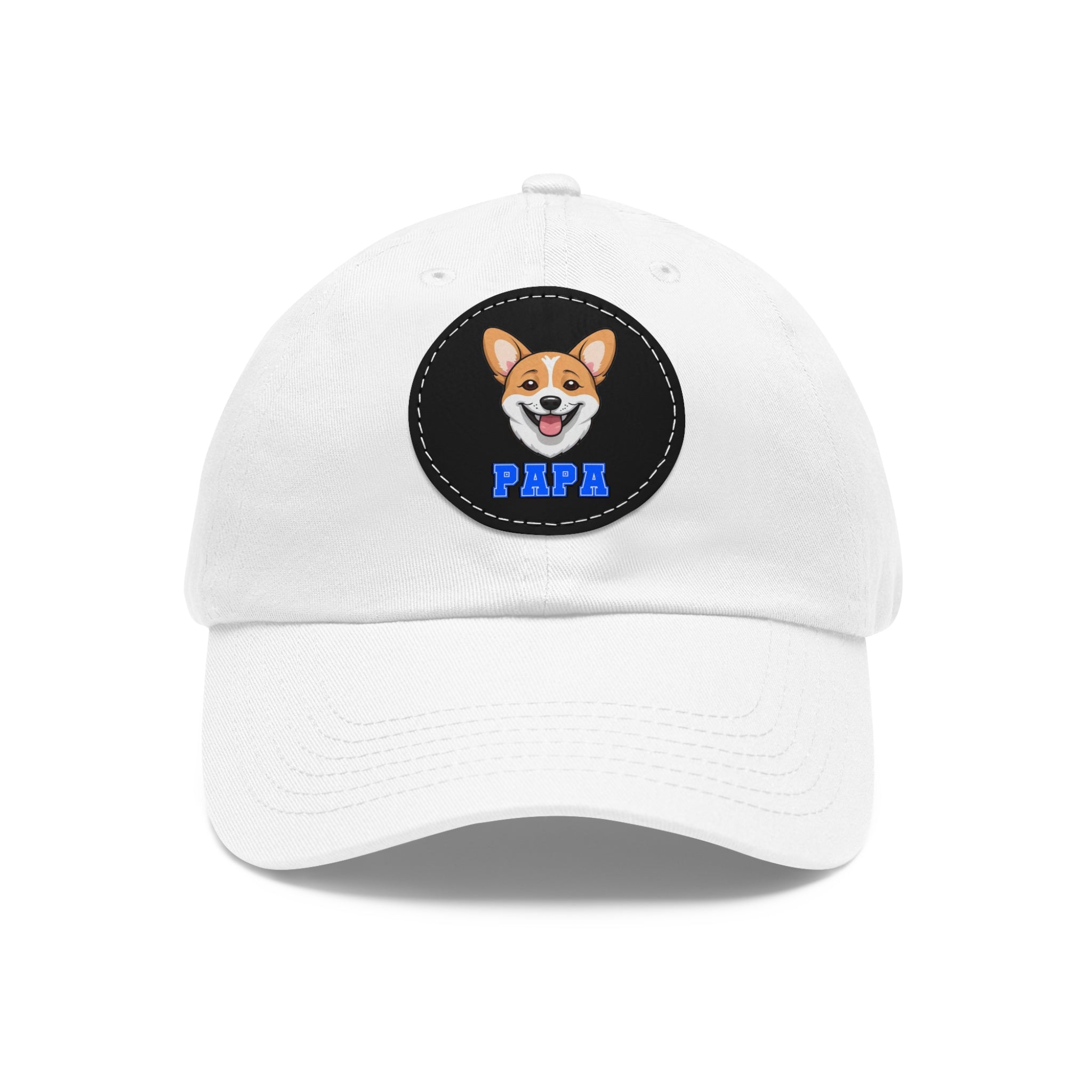 Corgi Papa Hat with Patch