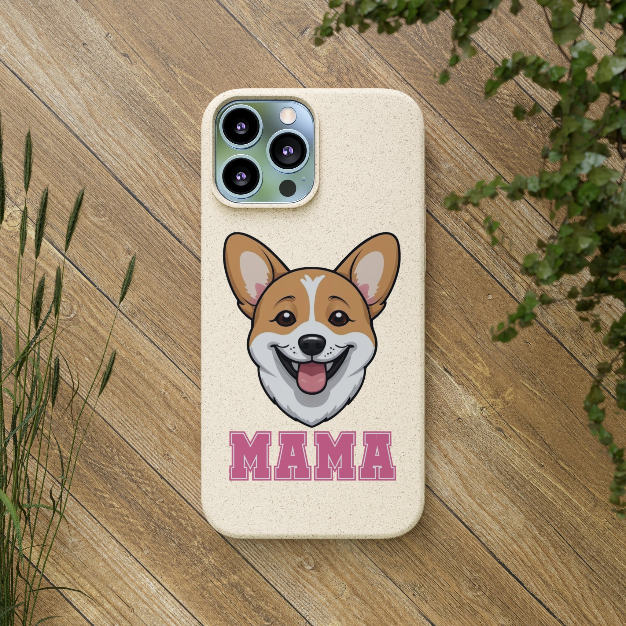 Biodegradable  Corgi Mama Cases