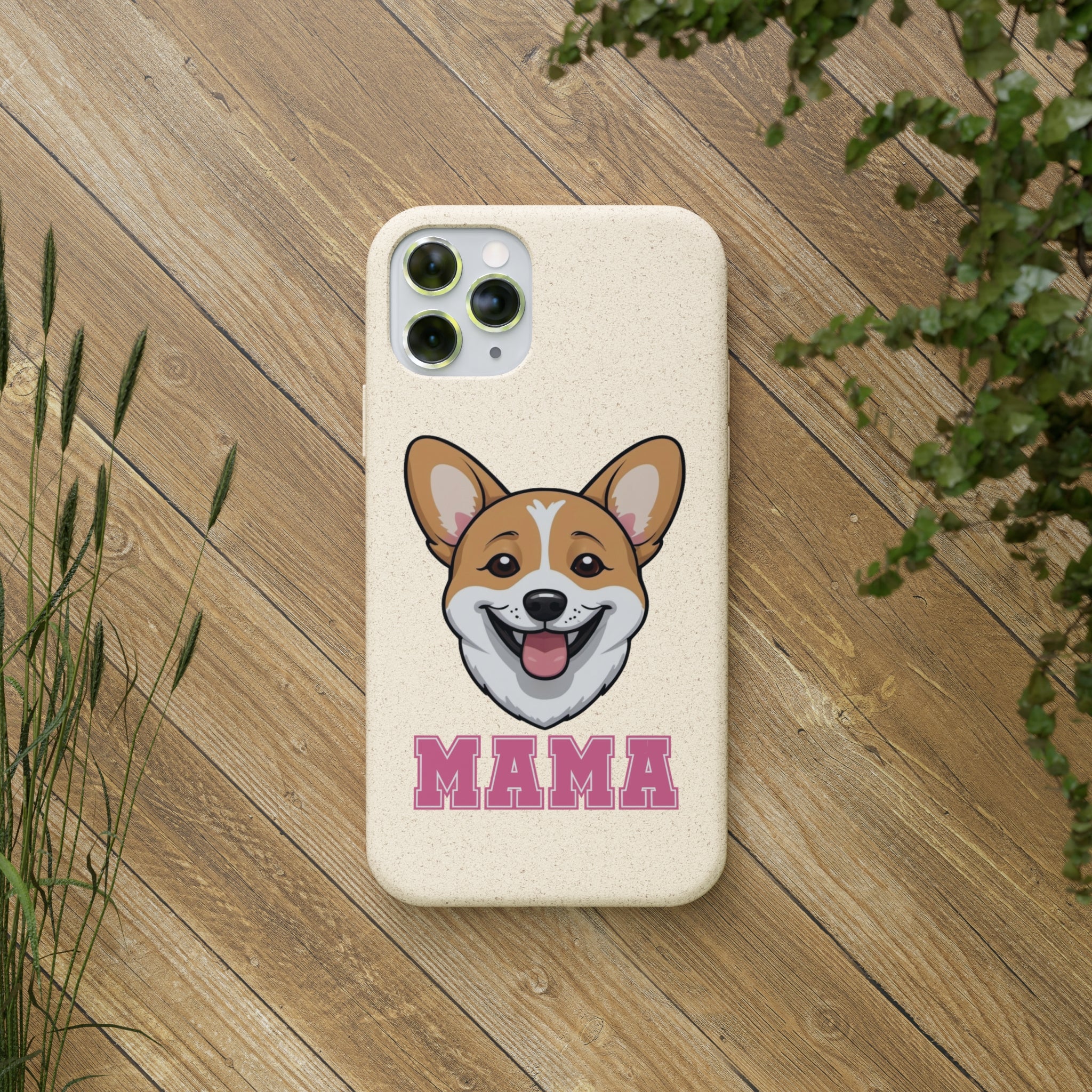 Biodegradable  Corgi Mama Cases