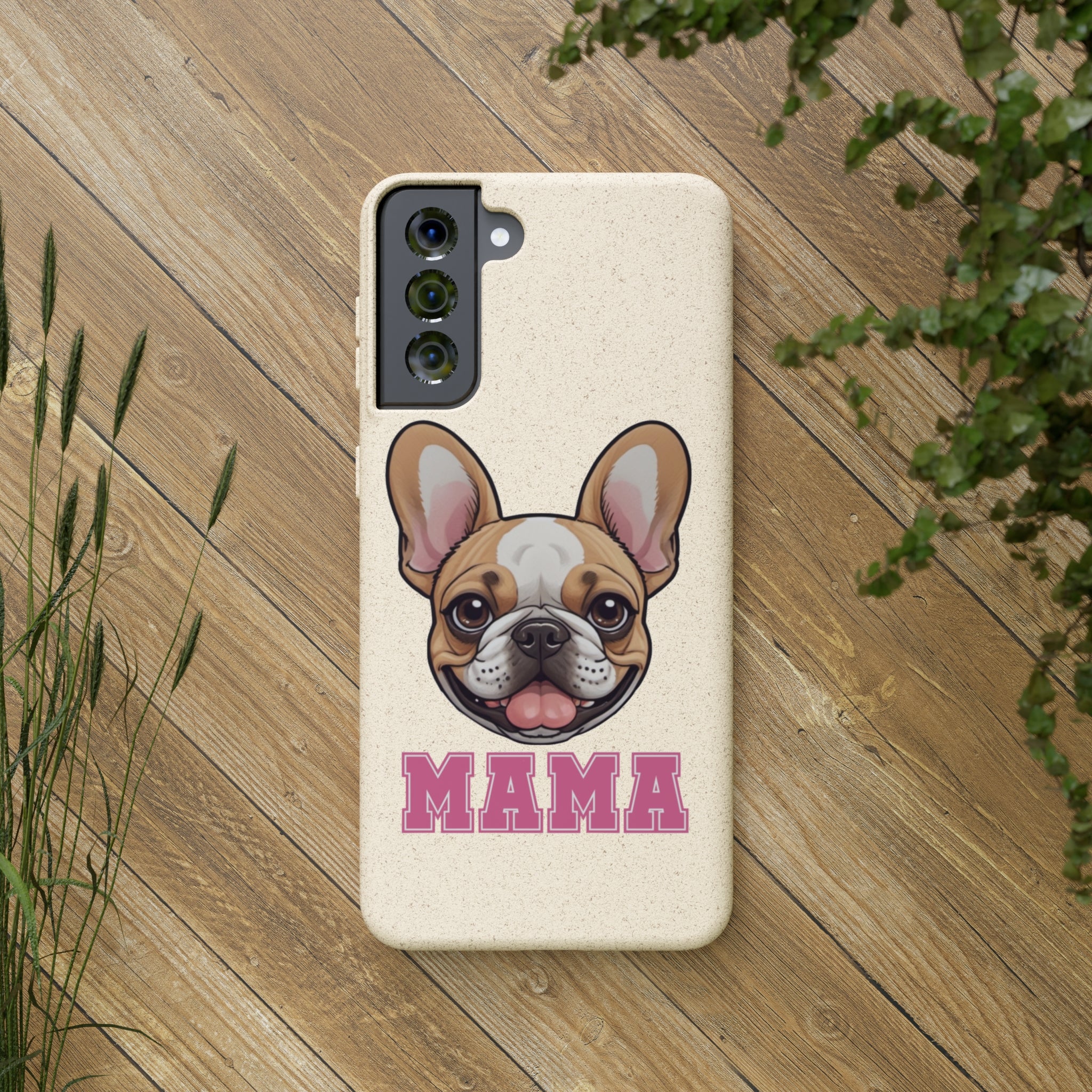 Biodegradable  Frenchie Mama Cases