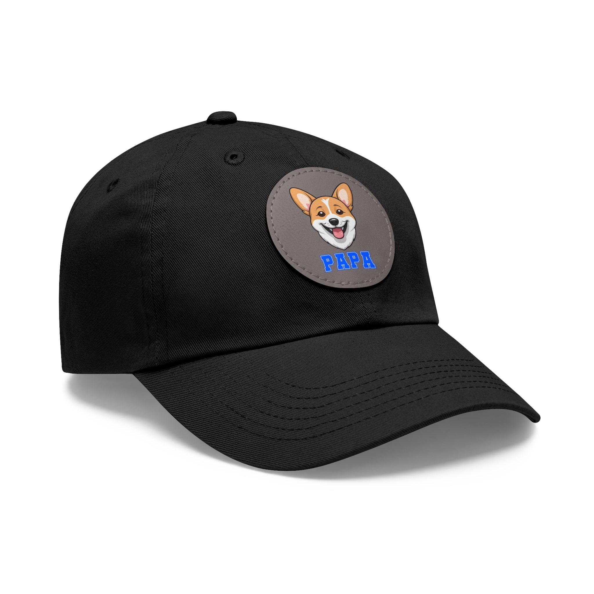 Corgi Papa Hat with Patch