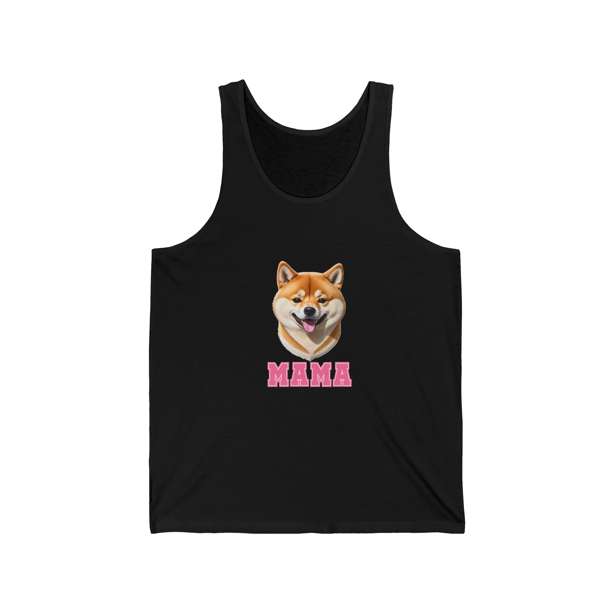 Shiba Inu Mama Jersey Tank