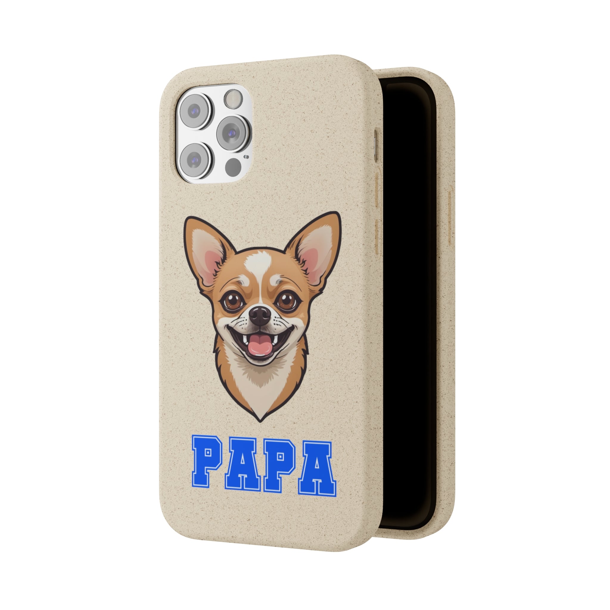 Biodegradable  Chihuahua Papa Cases