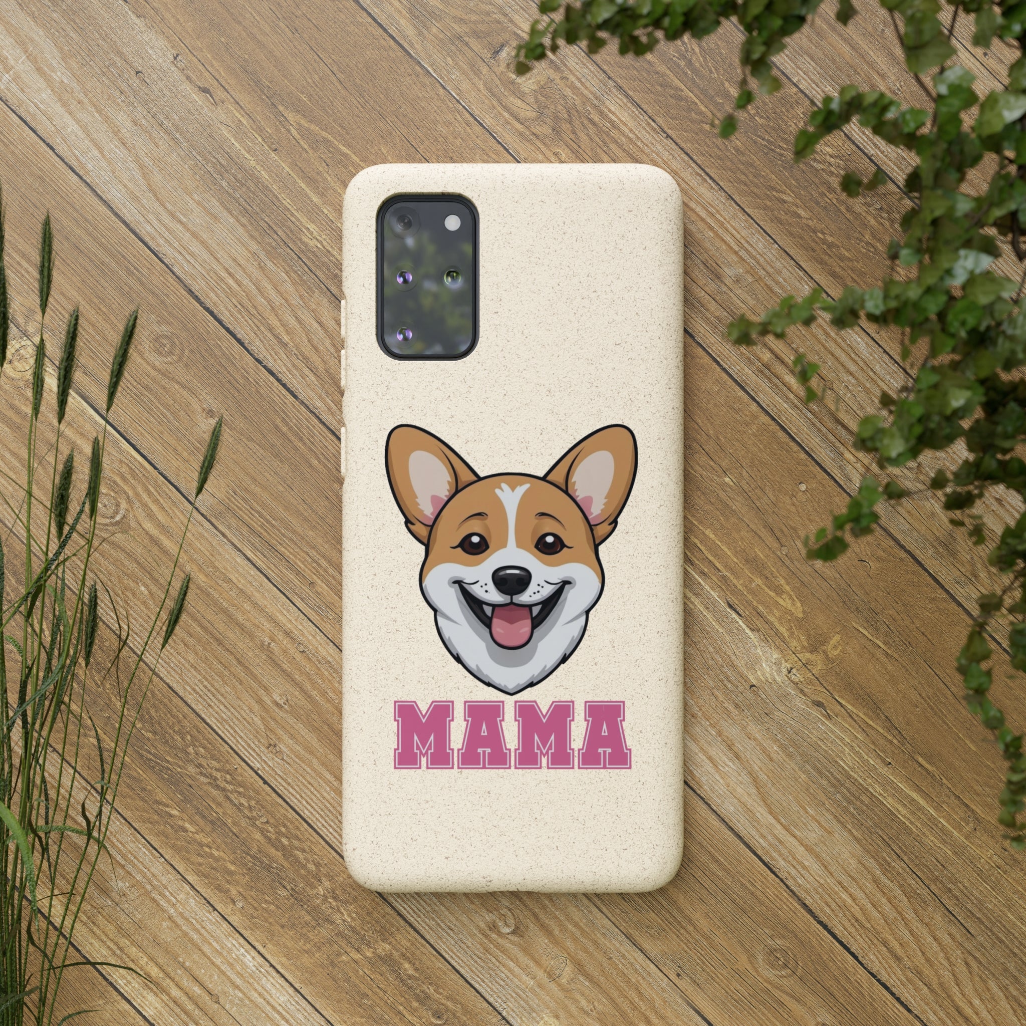 Biodegradable  Corgi Mama Cases