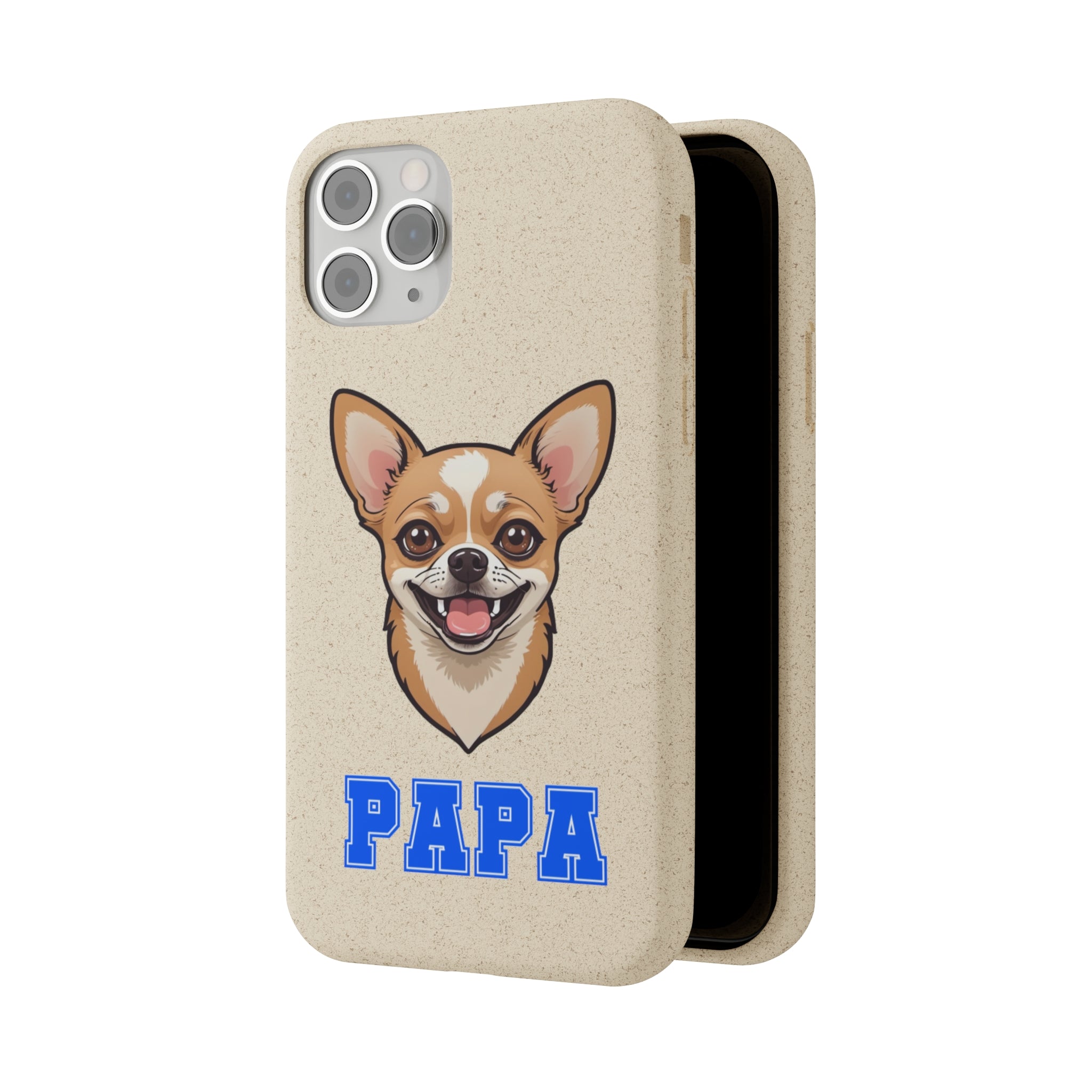 Biodegradable  Chihuahua Papa Cases