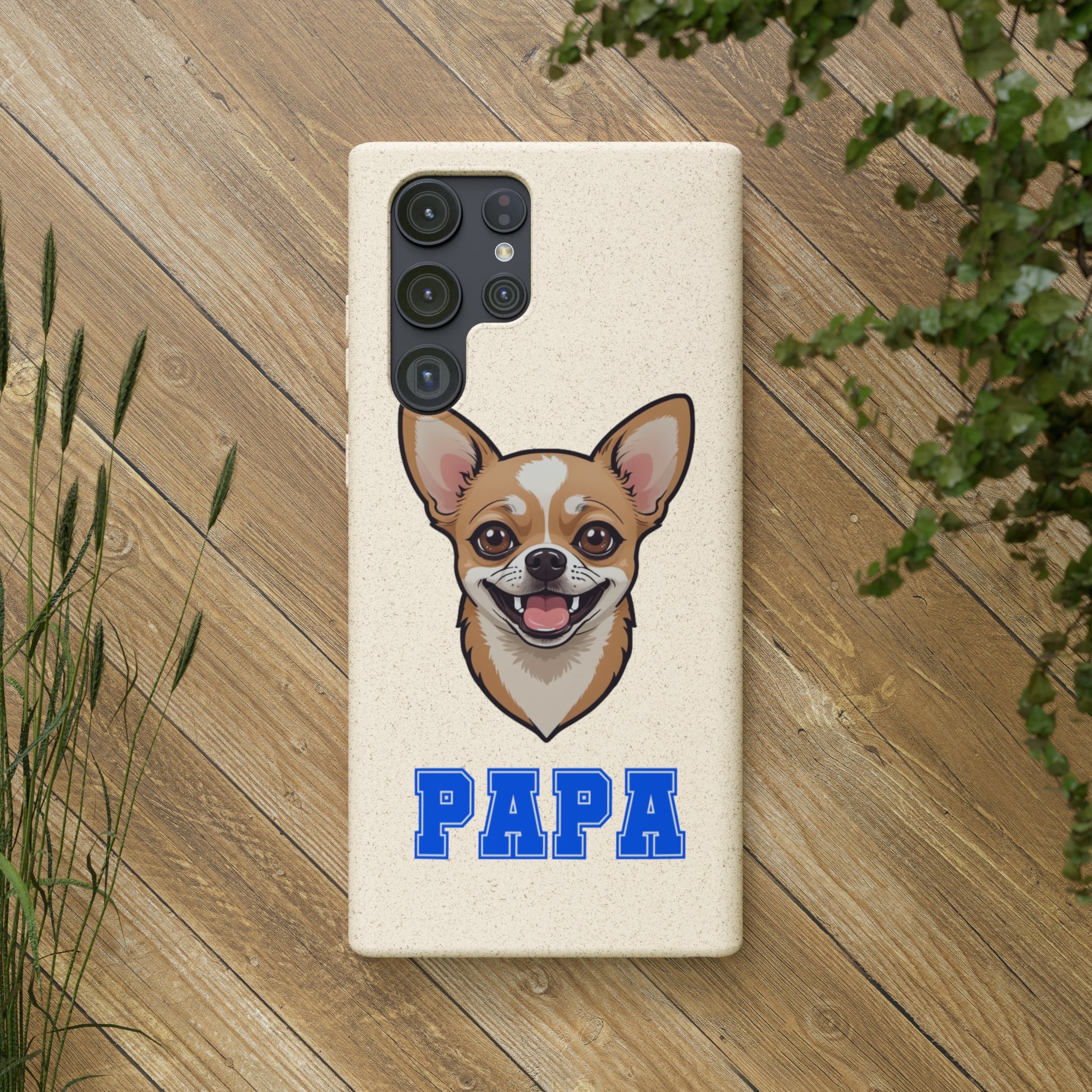 Biodegradable  Chihuahua Papa Cases