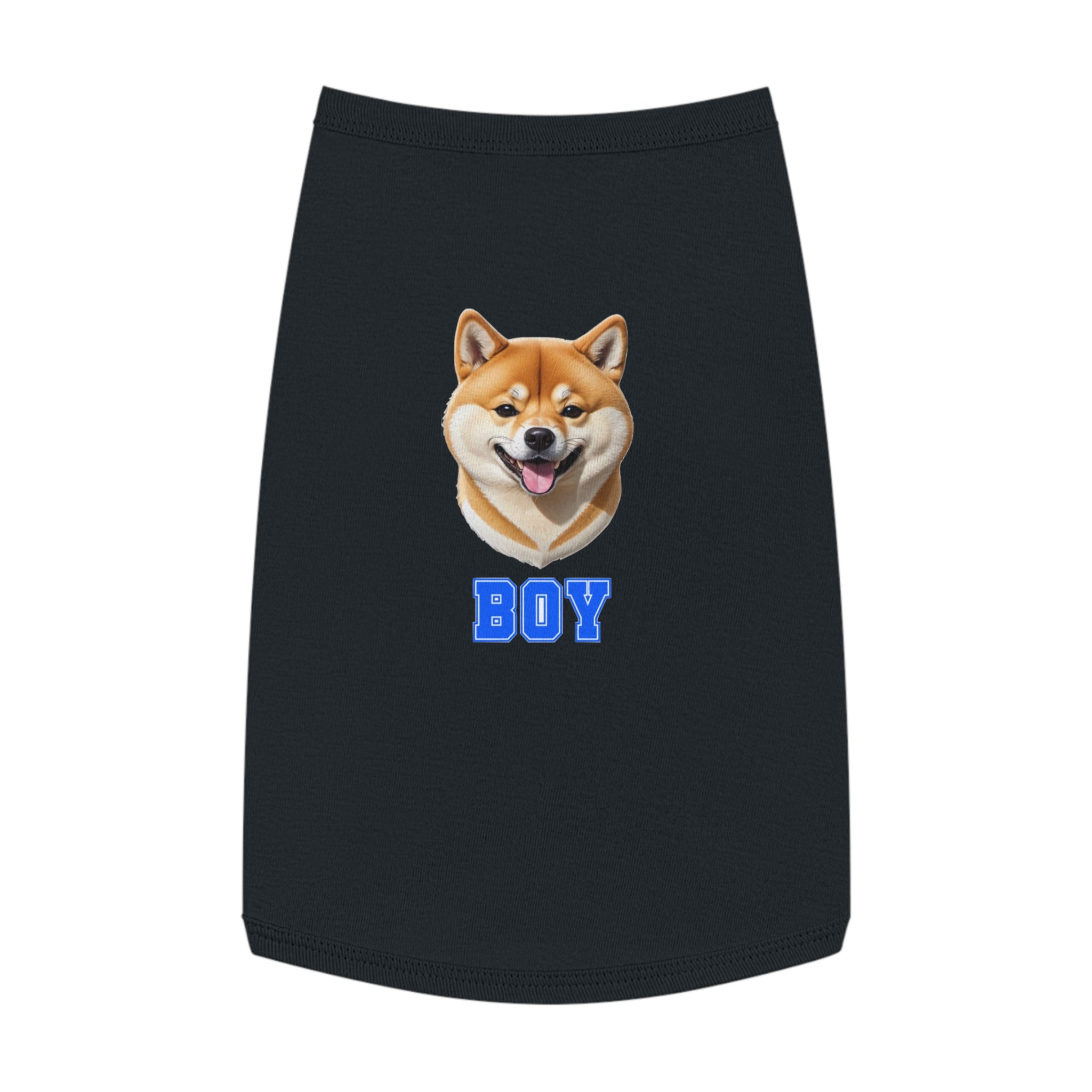 Shiba Inu Boy Tank Top