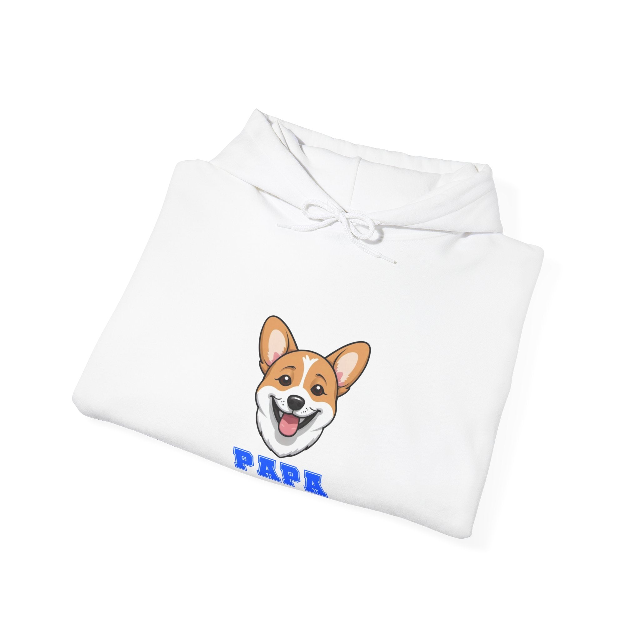 Corgi Papa Heavy Blend™ Hooded Sweatshirt