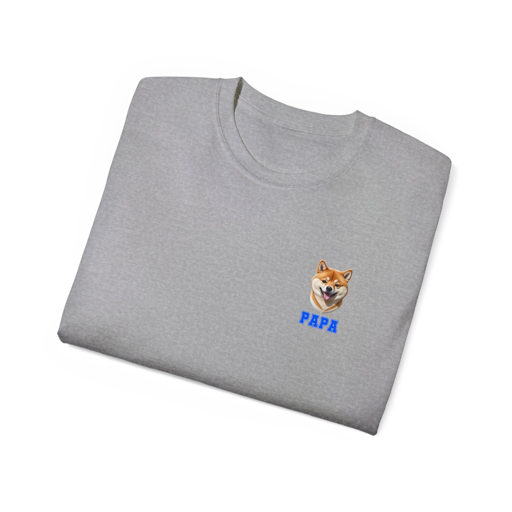 Shiba Inu Papa Ultra Cotton Tee