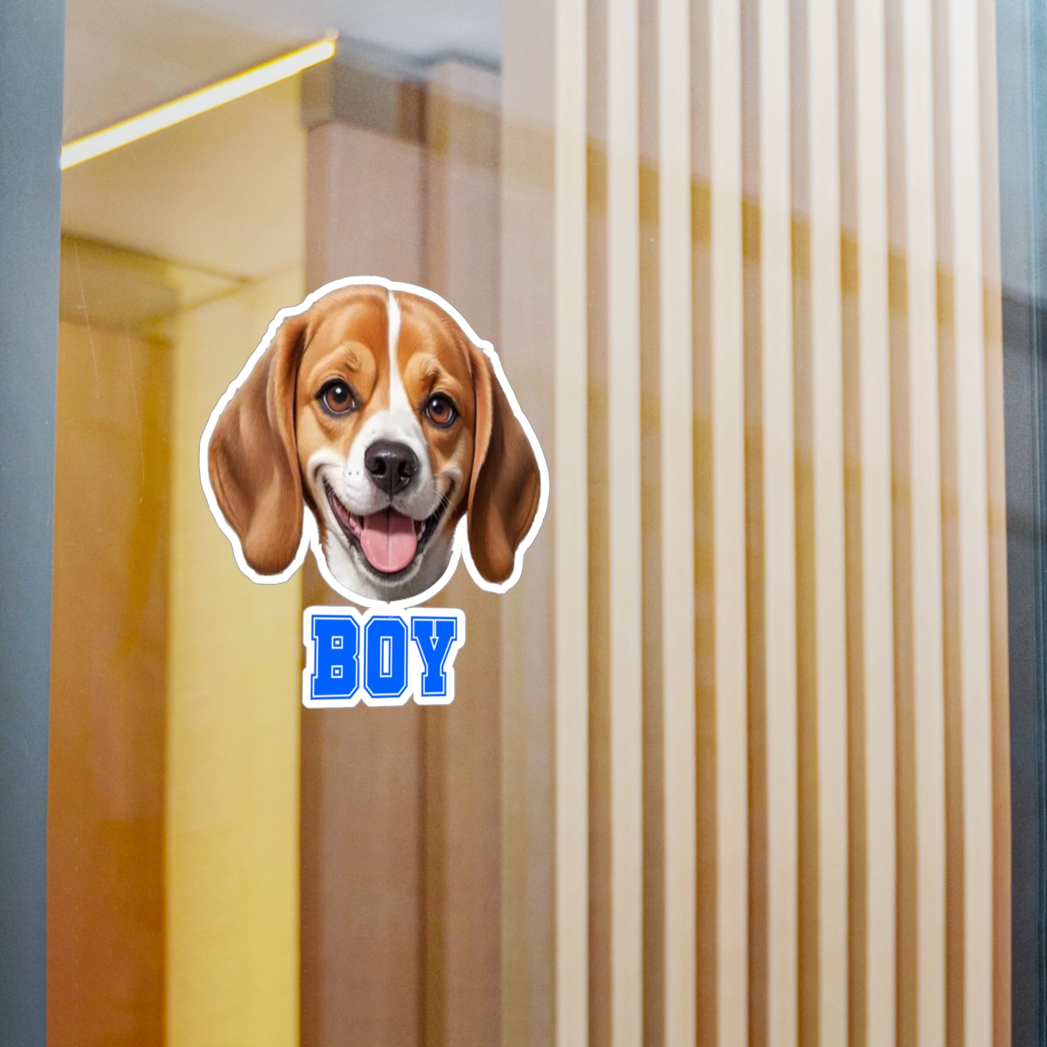 Beagle Boy Vinyl Decals