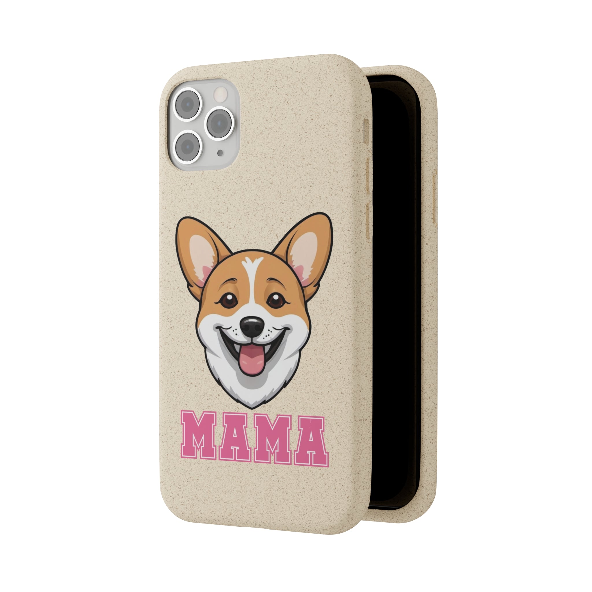 Biodegradable  Corgi Mama Cases