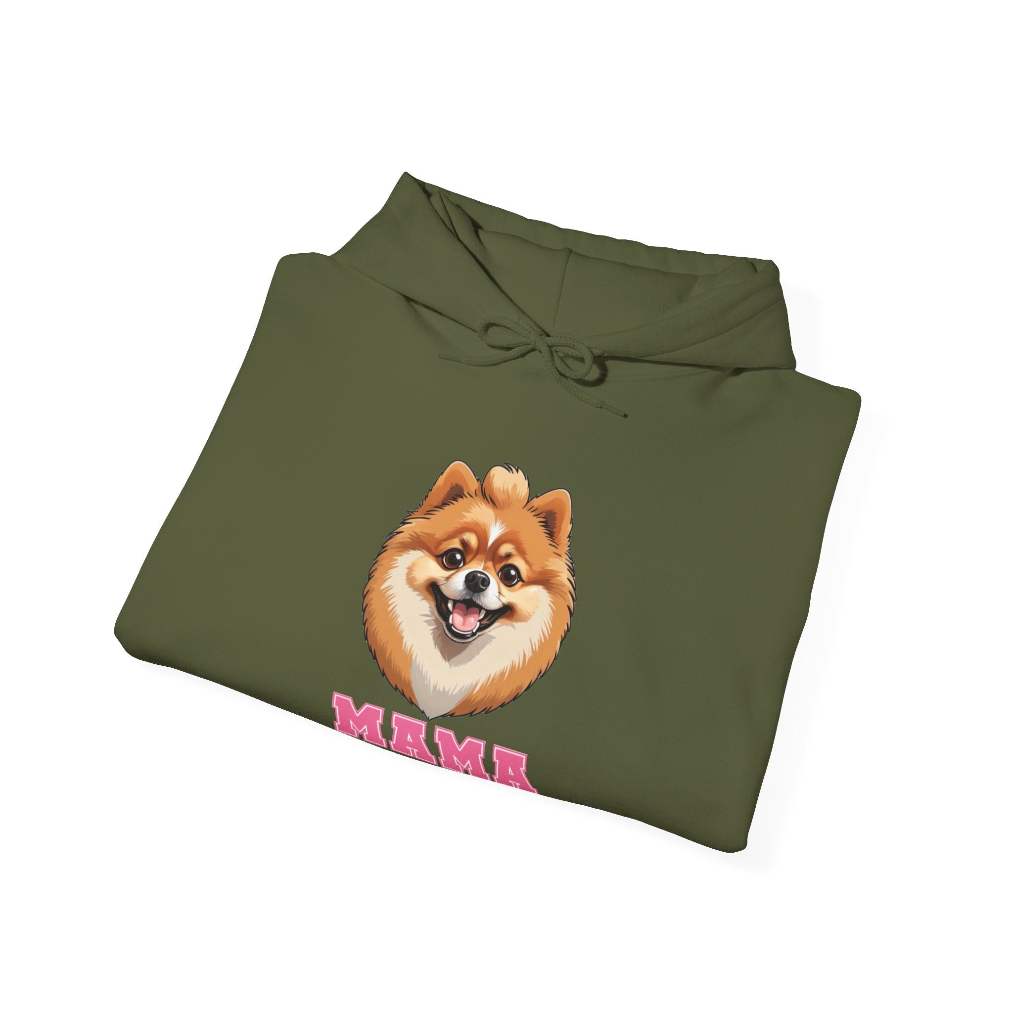 Pomeranian Mama Heavy Blend™ Hooded Sweatshirt