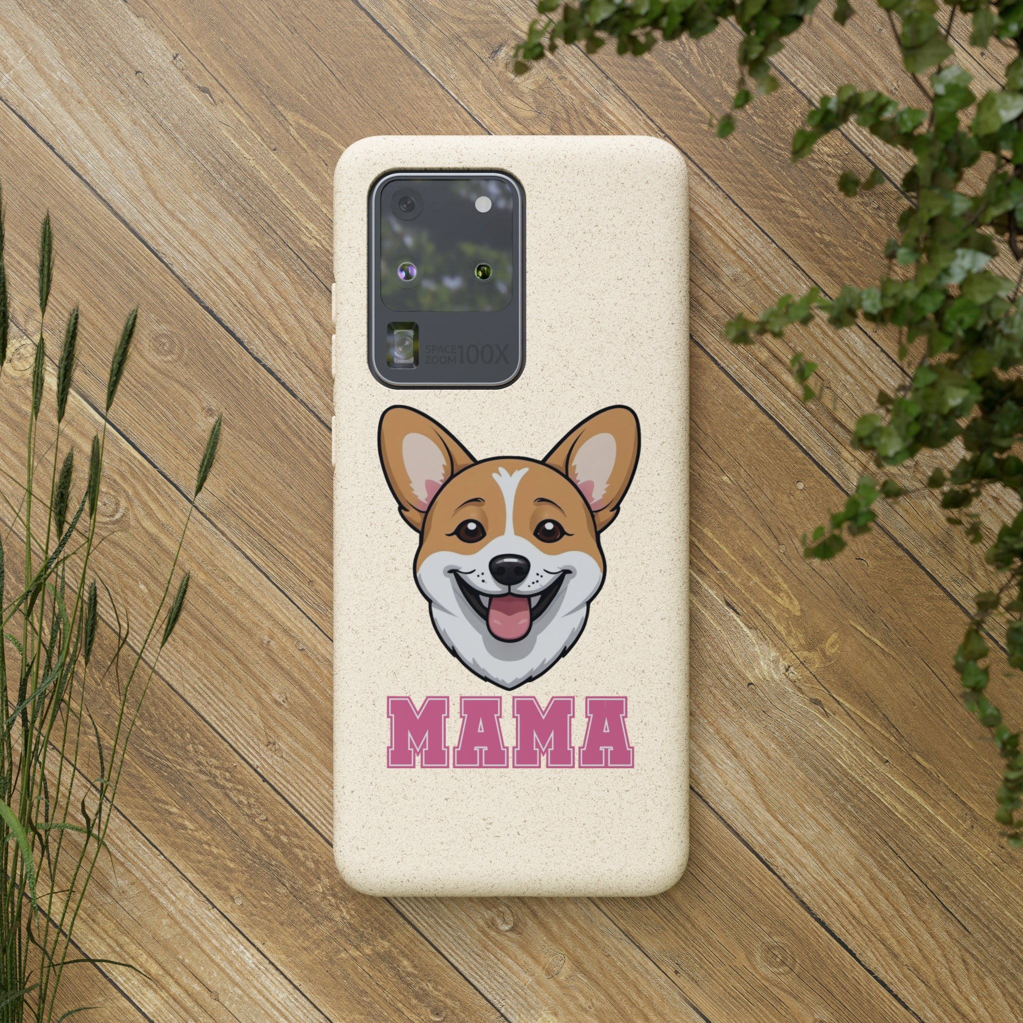 Biodegradable  Corgi Mama Cases