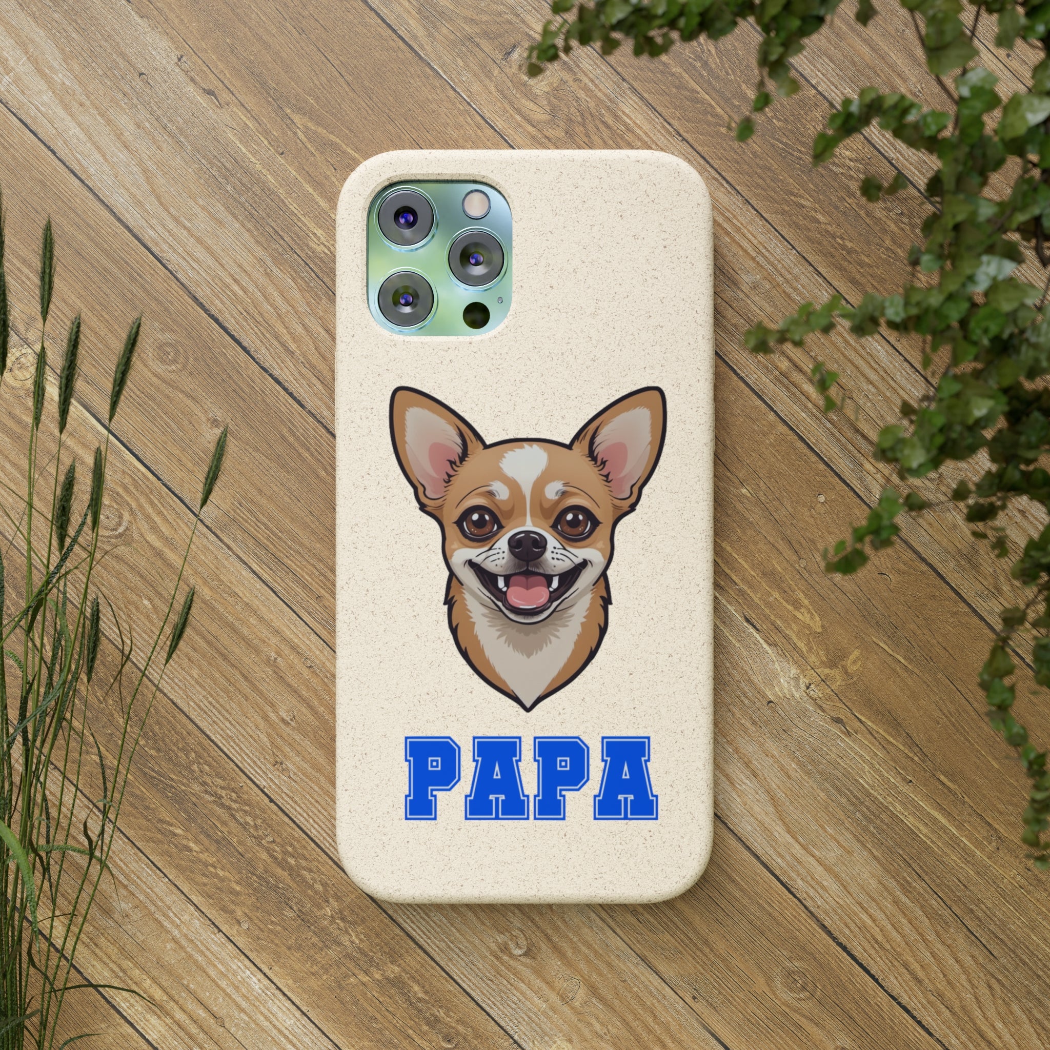 Biodegradable  Chihuahua Papa Cases