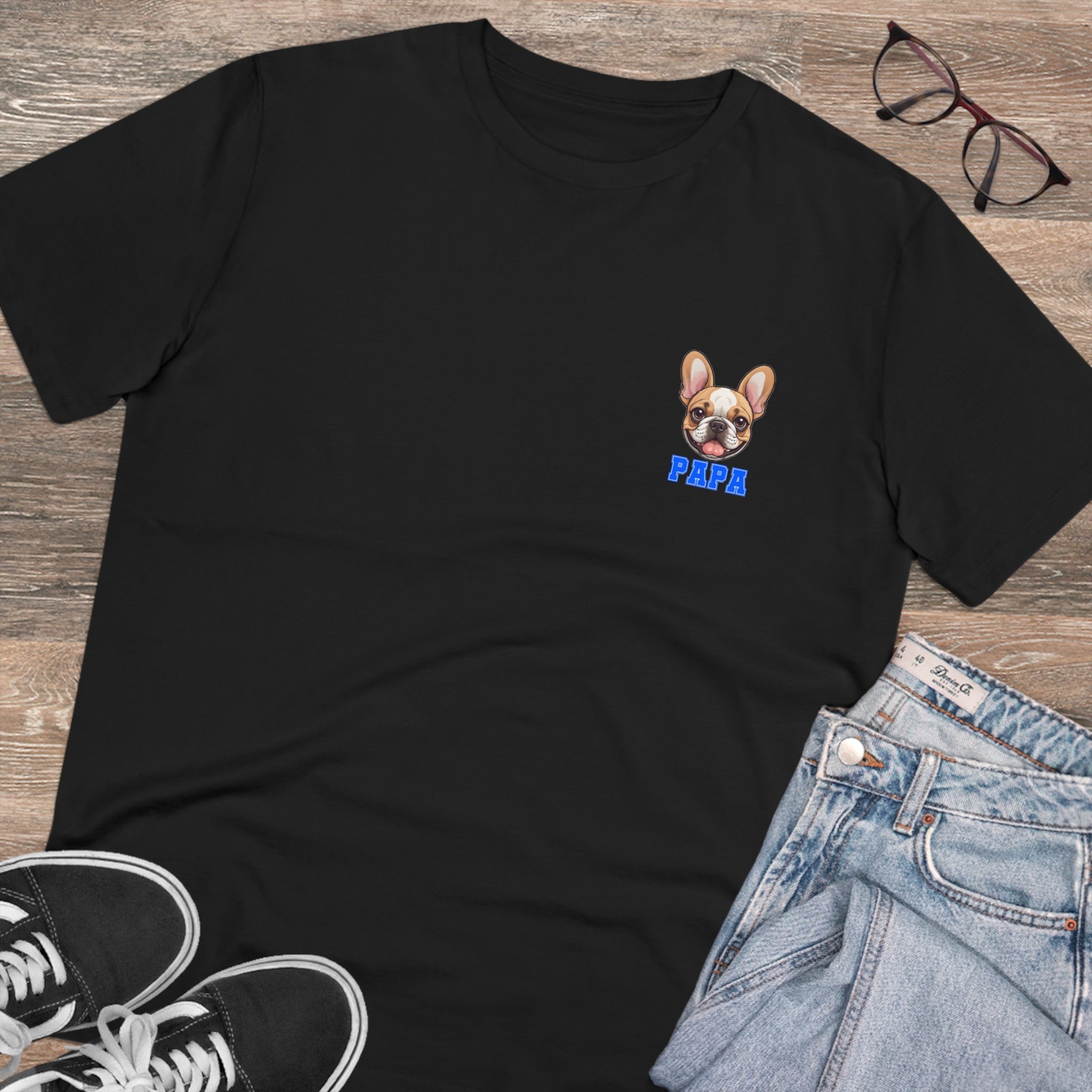 Frenchie Papa T-shirt