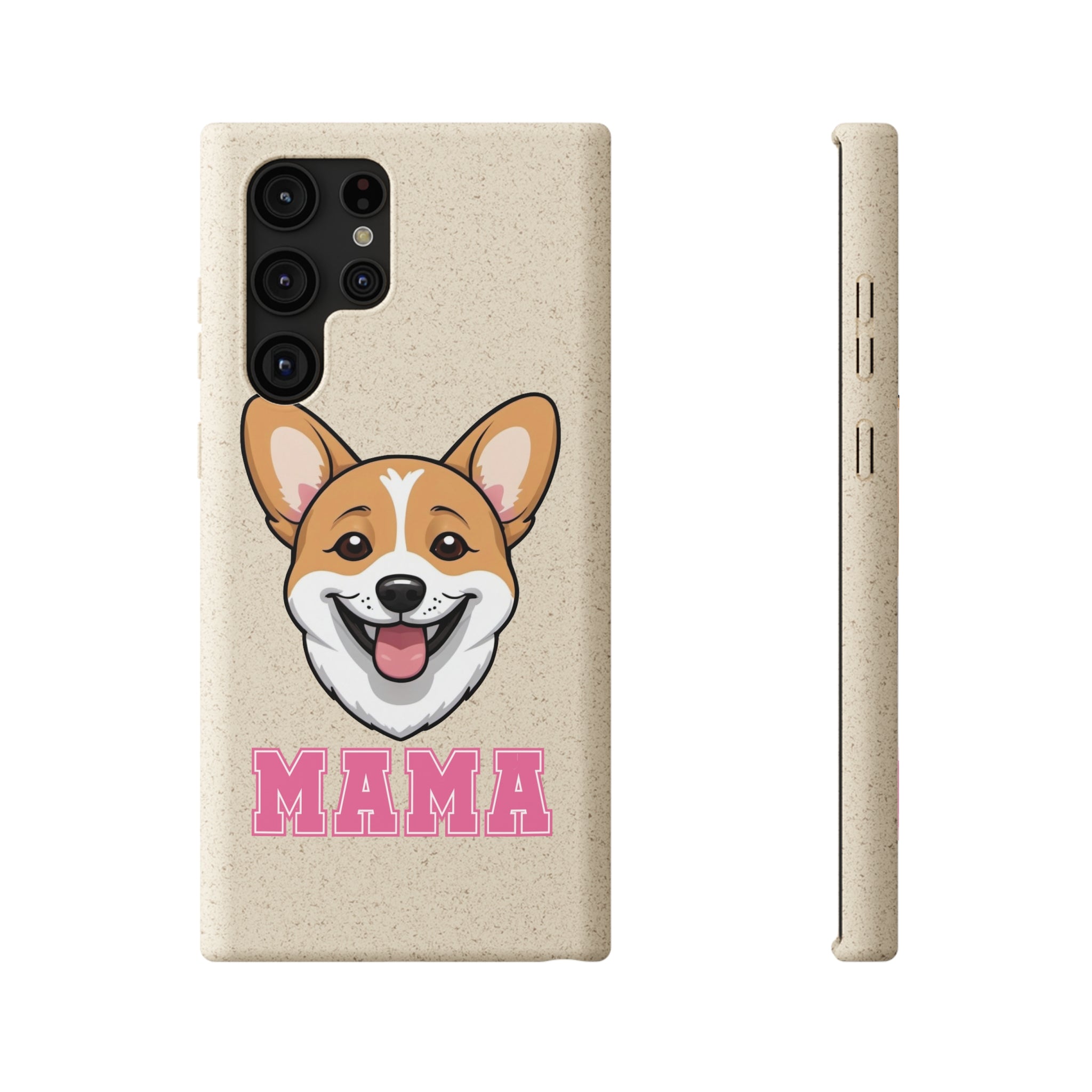 Biodegradable  Corgi Mama Cases