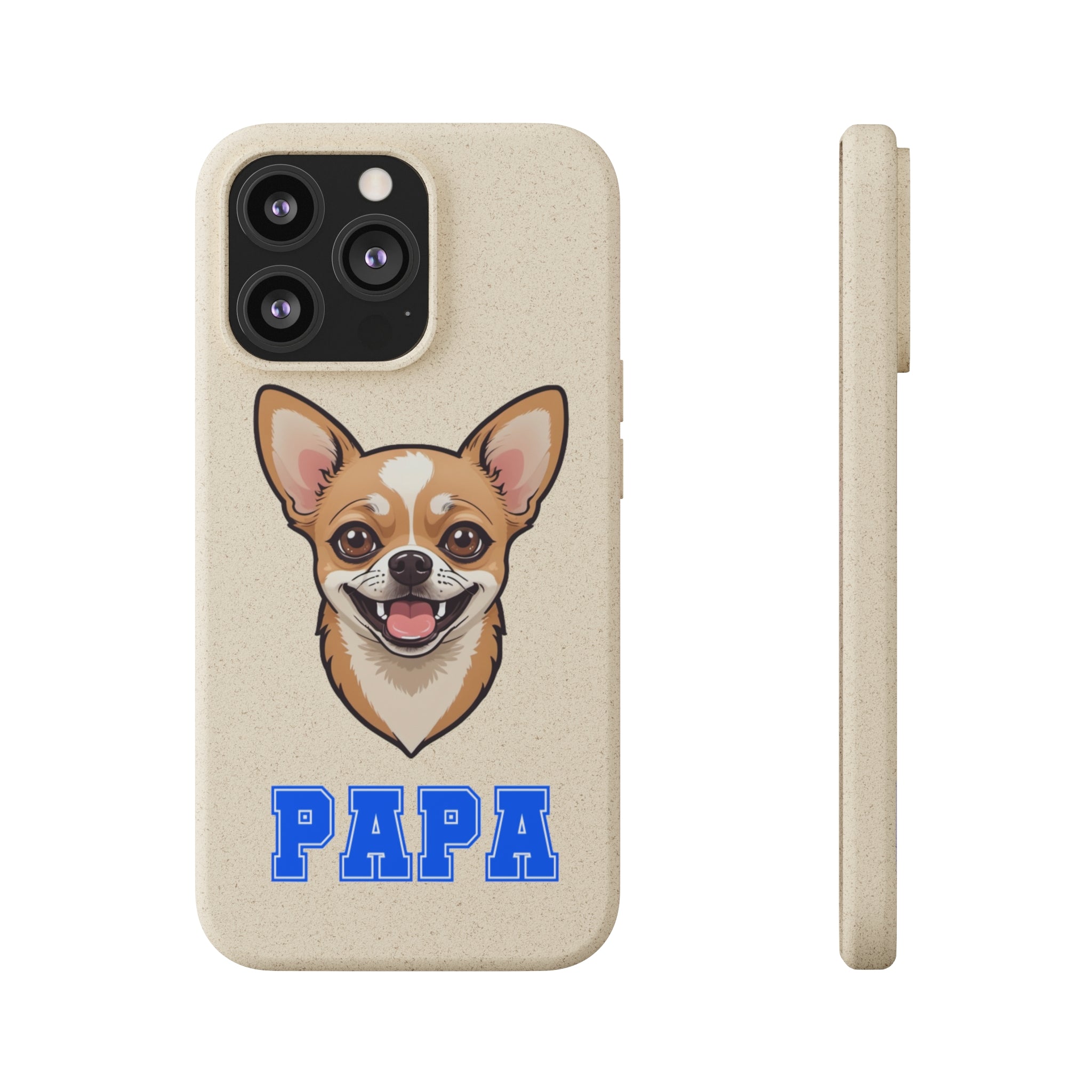 Biodegradable  Chihuahua Papa Cases