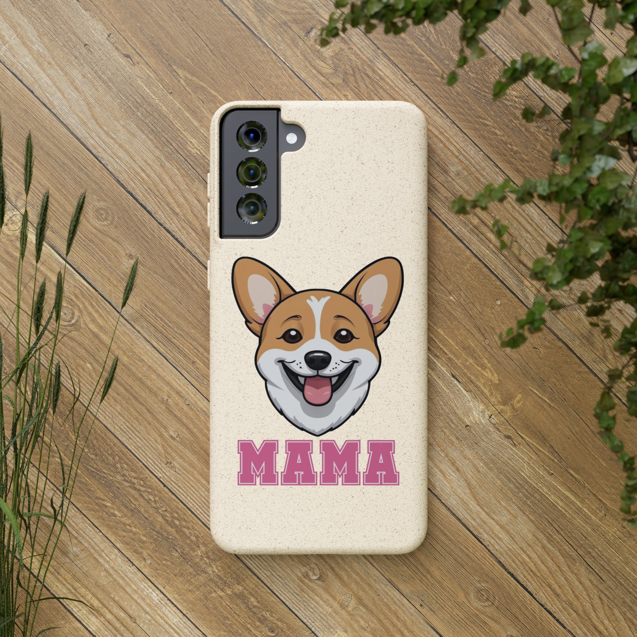 Biodegradable  Corgi Mama Cases