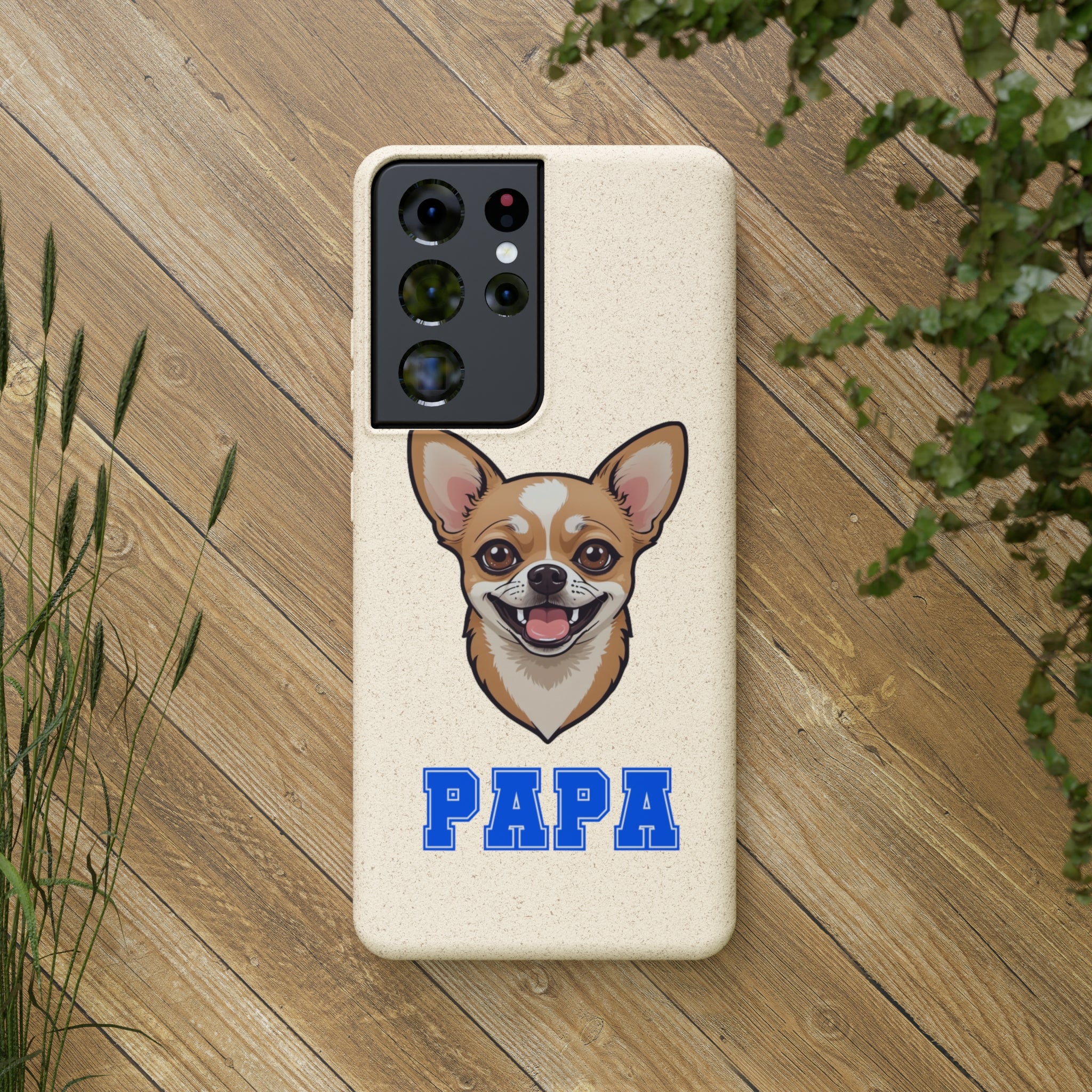 Biodegradable  Chihuahua Papa Cases