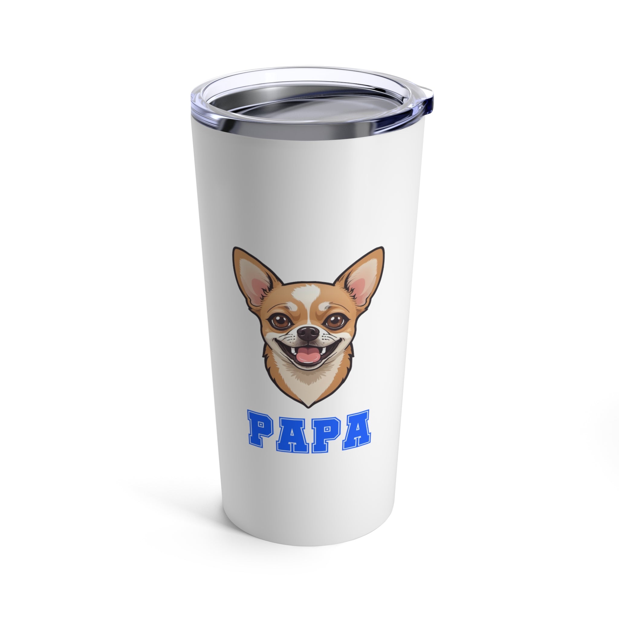 Chihuahua Papa Tumbler 20oz