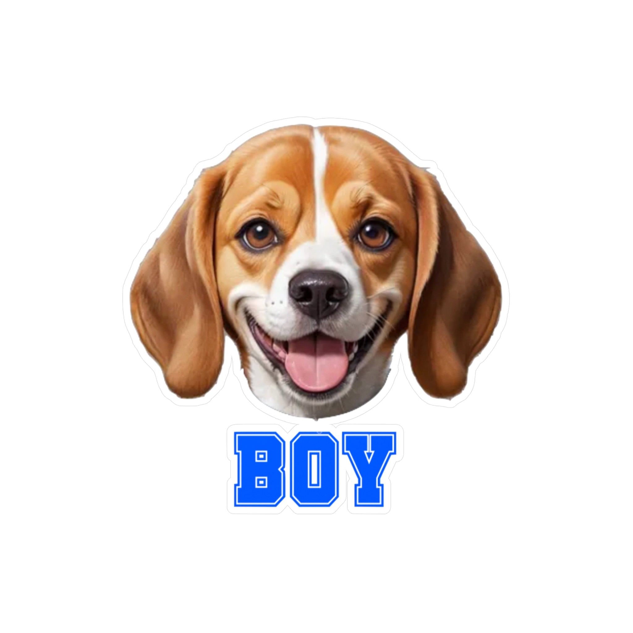 Beagle Boy Vinyl Decals