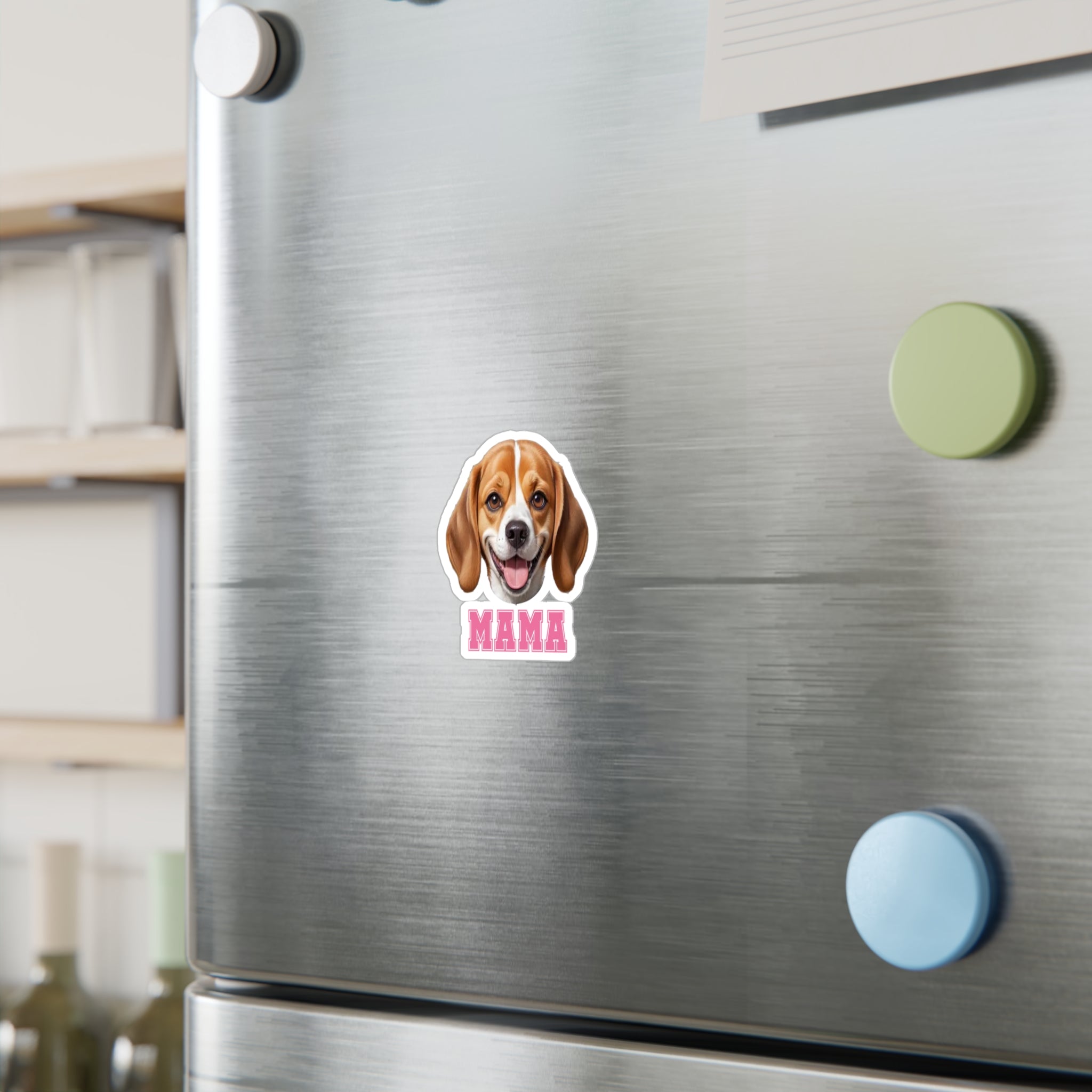 Beagle Mama Vinyl Decals