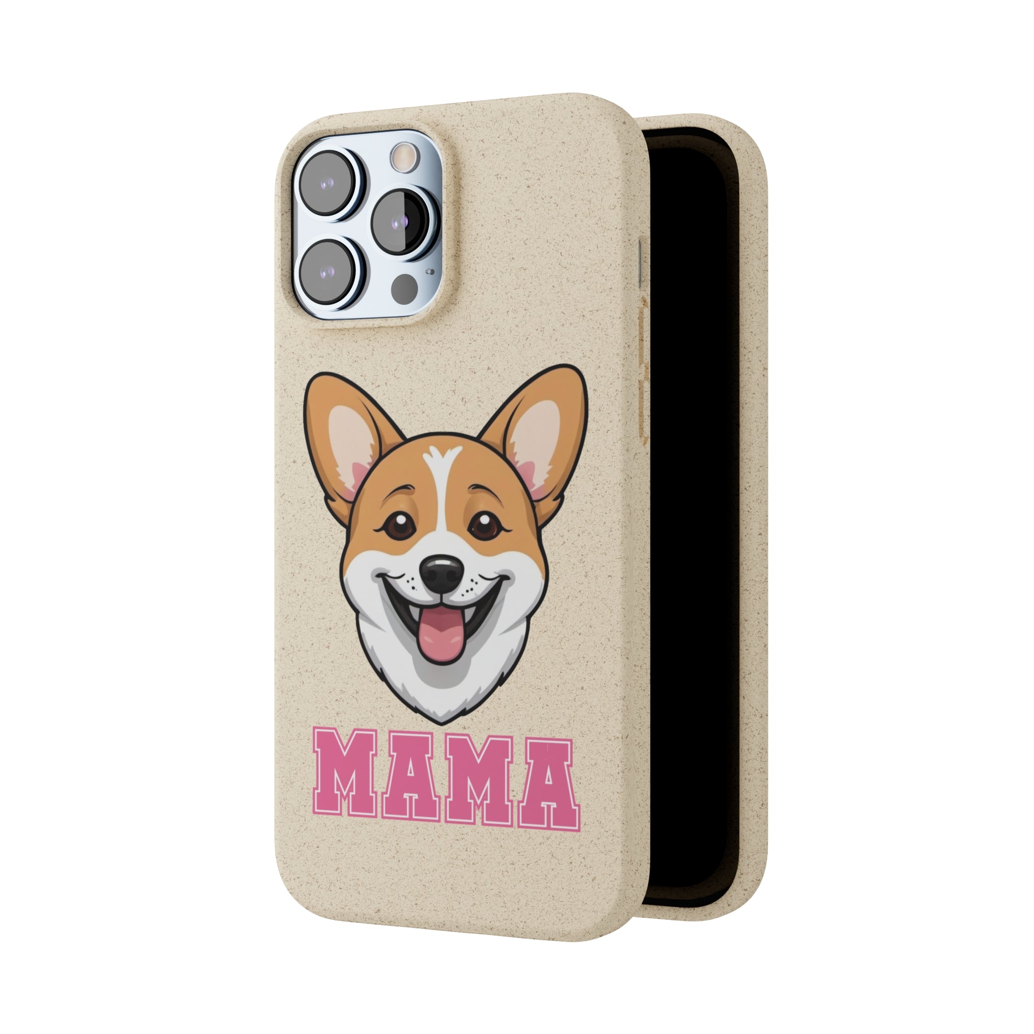 Biodegradable  Corgi Mama Cases