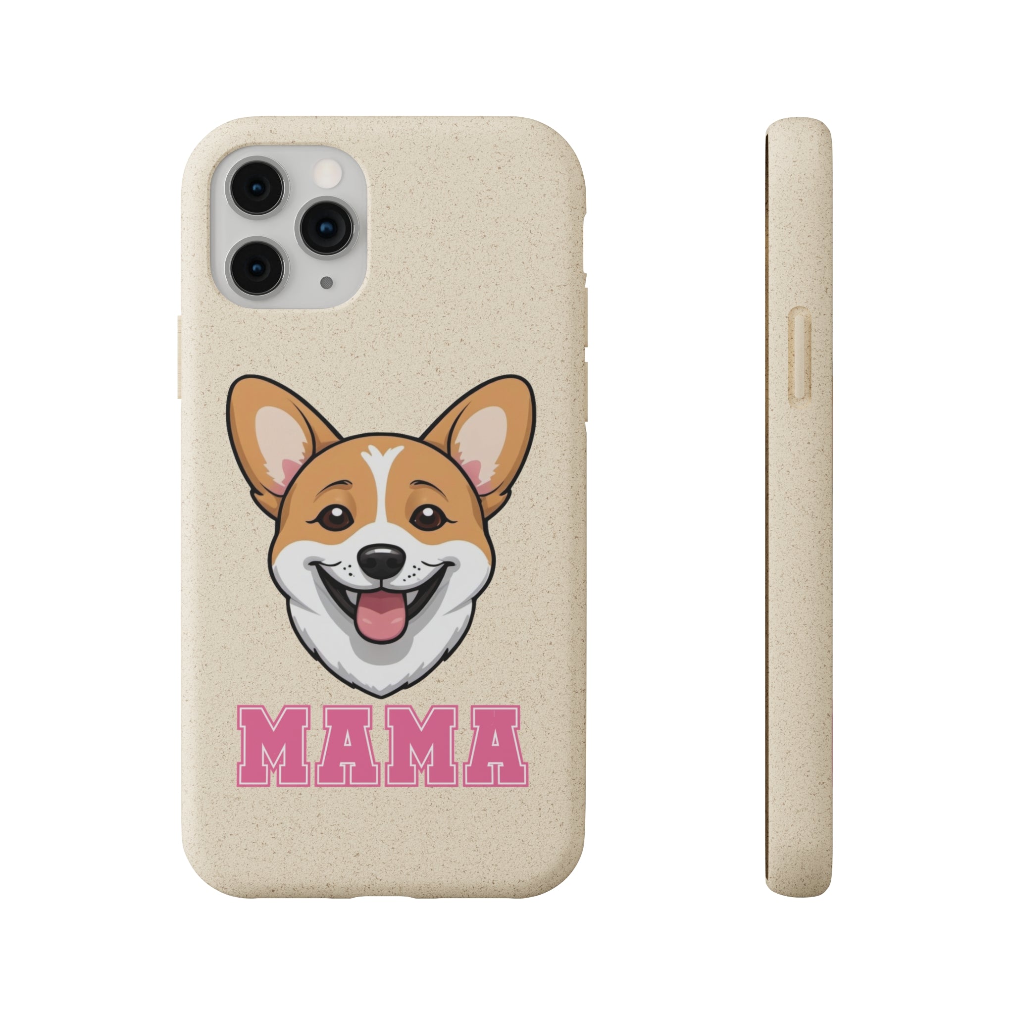 Biodegradable  Corgi Mama Cases