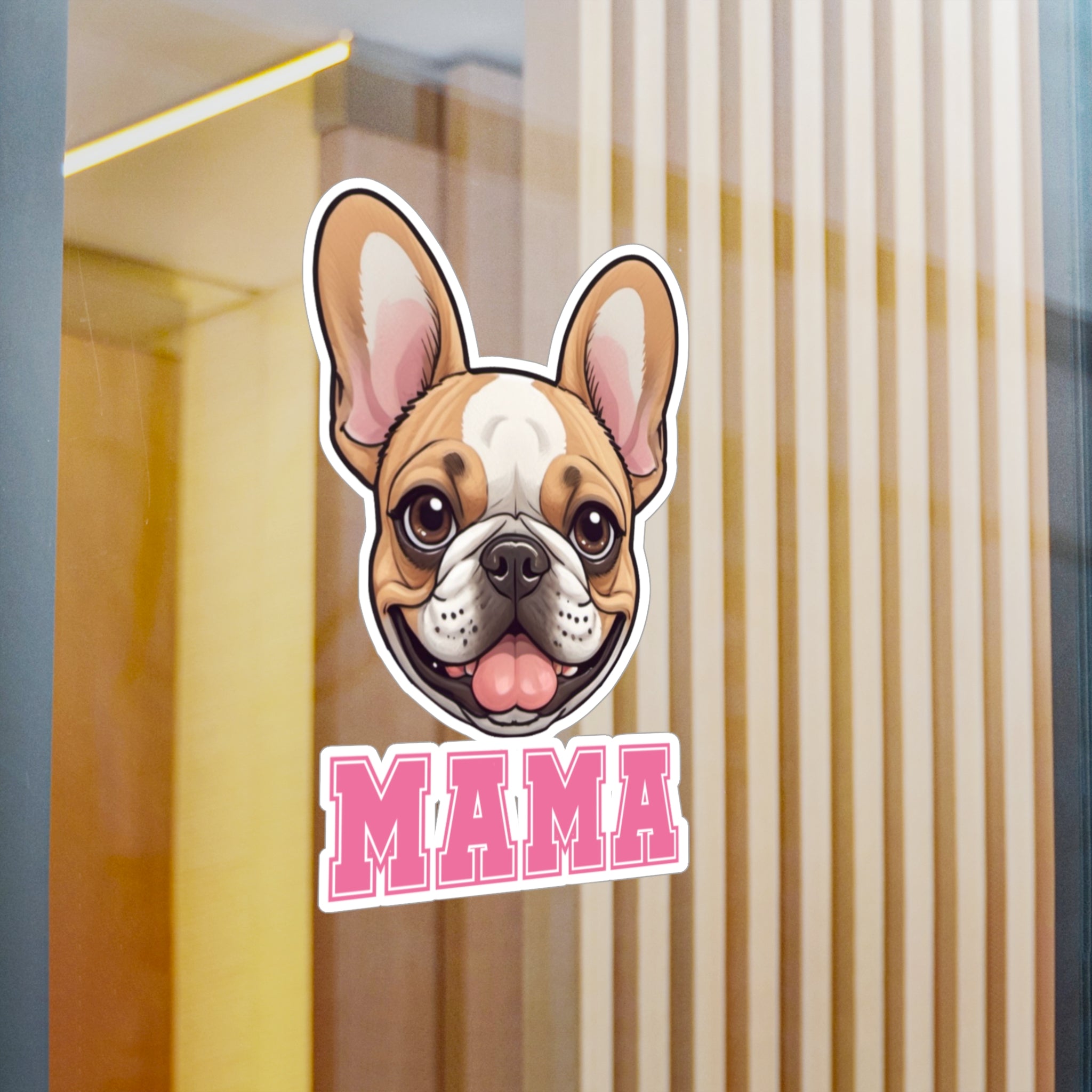 Frenchie Mama Vinyl Decals