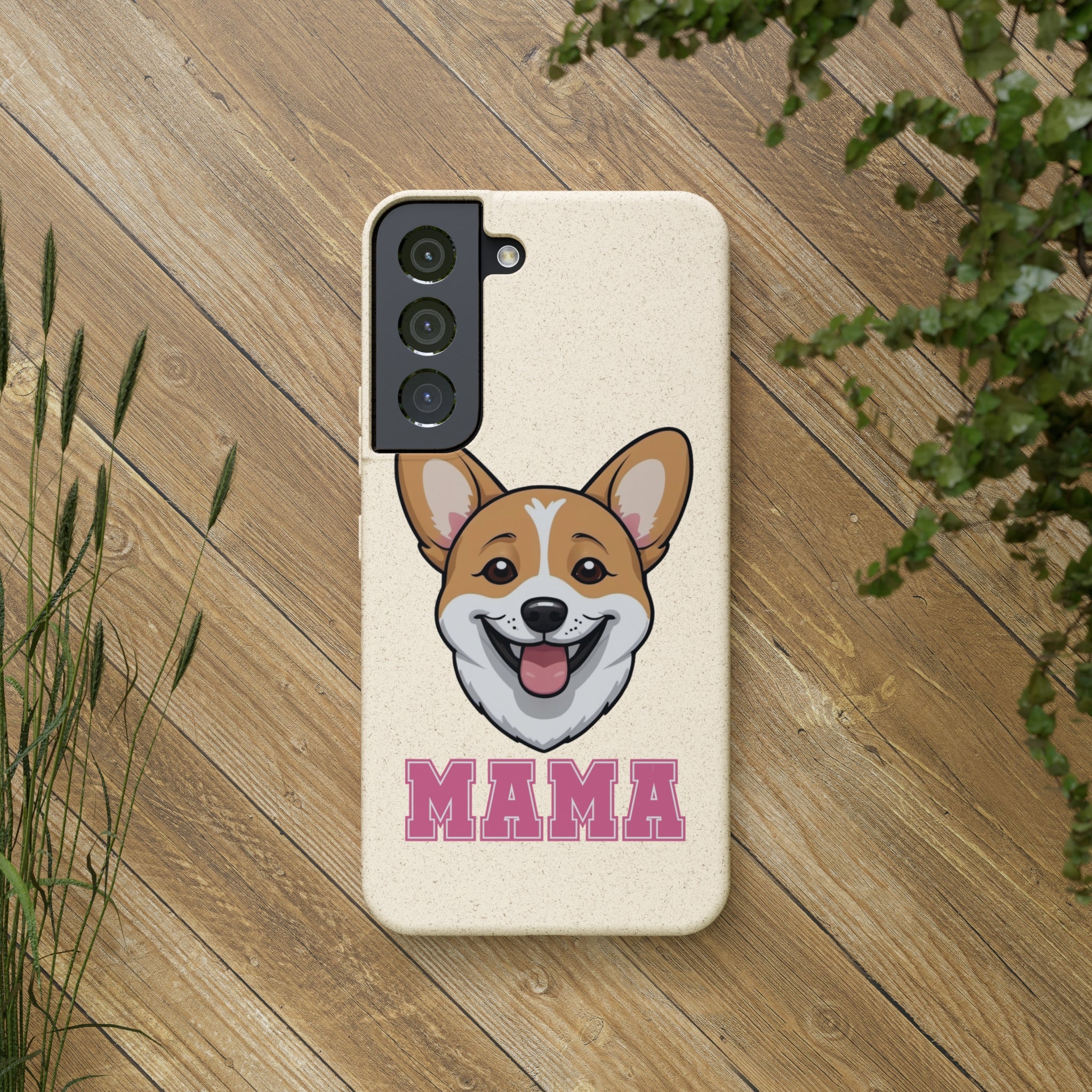 Biodegradable  Corgi Mama Cases