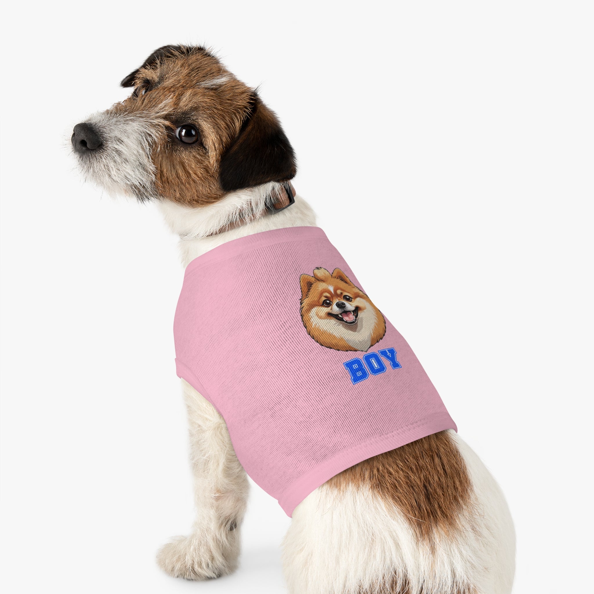 Pomeranian Boy Tank Top