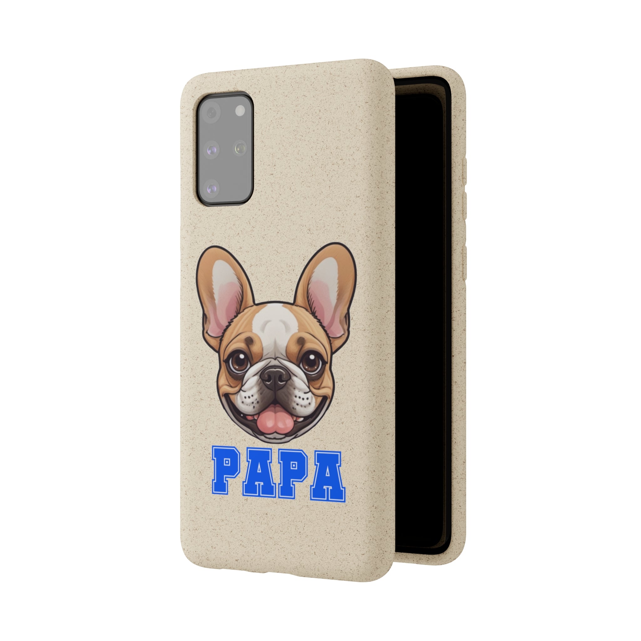 Biodegradable  Frenchie Papa Cases