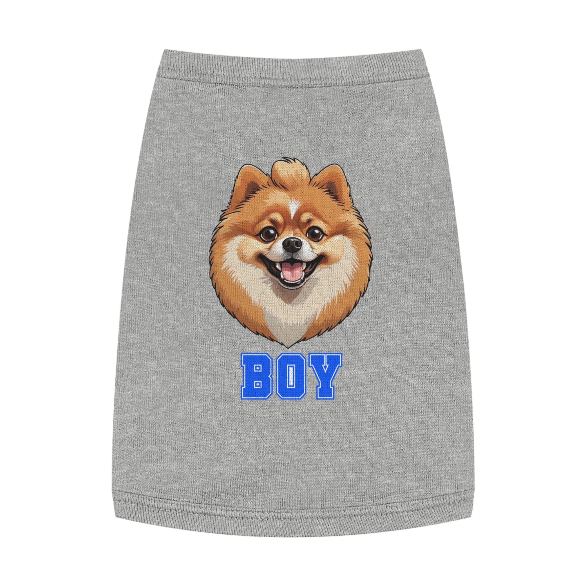 Pomeranian Boy Tank Top