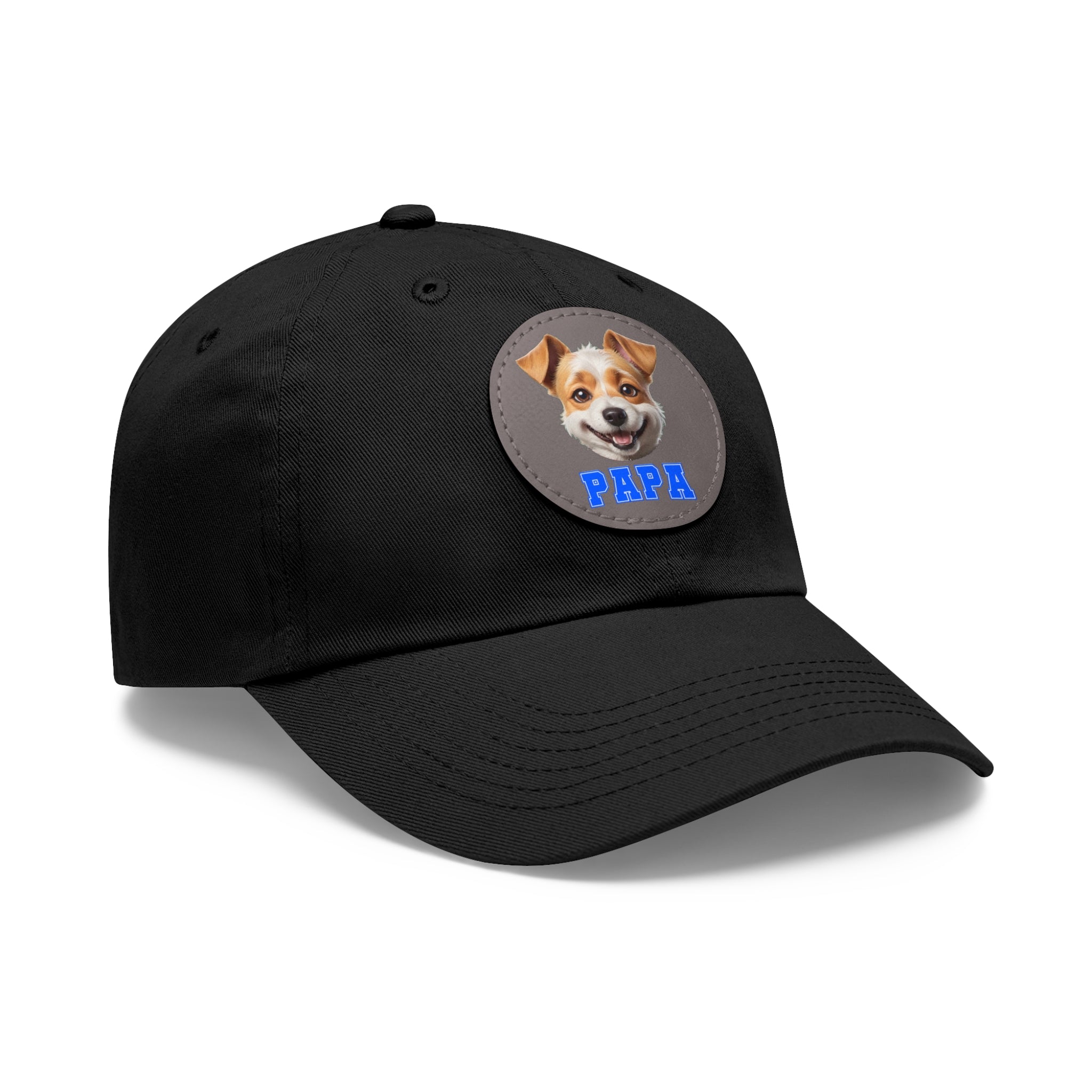 Terrier Papa Hat with Patch