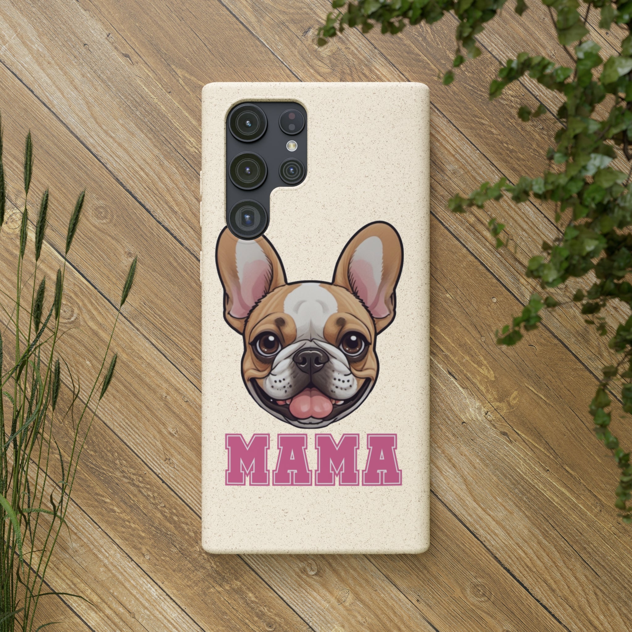 Biodegradable  Frenchie Mama Cases