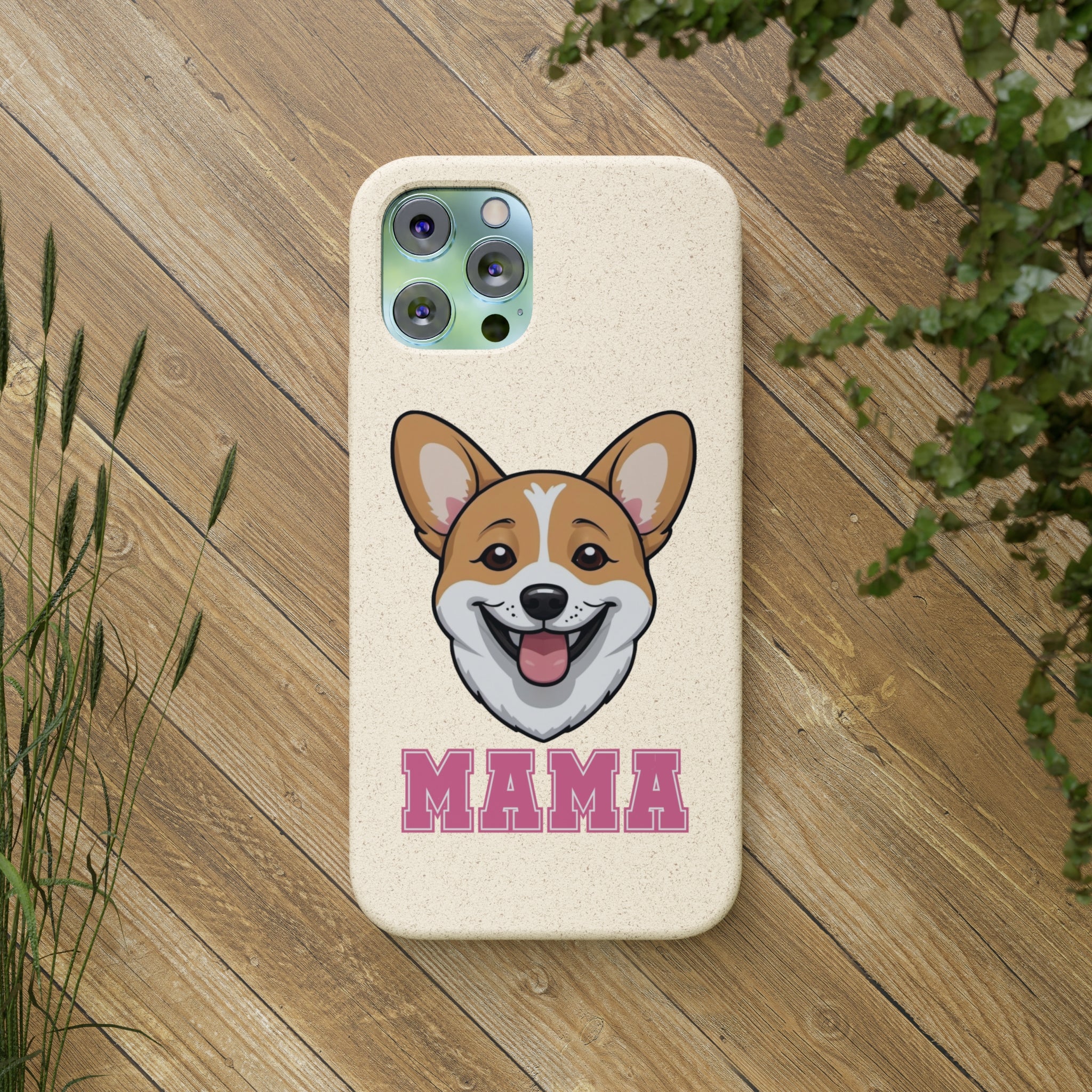 Biodegradable  Corgi Mama Cases